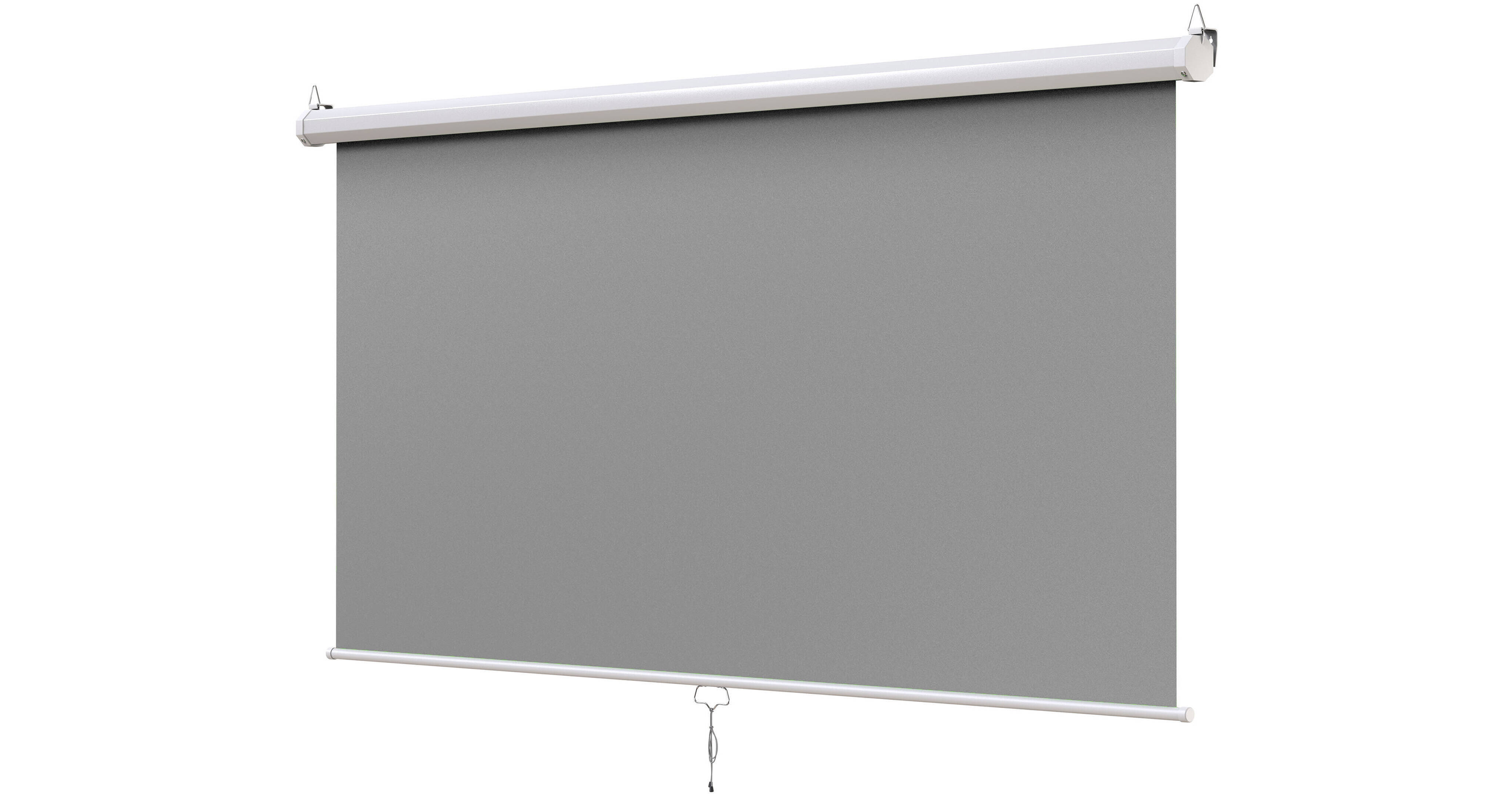 KHOMO GEAR Pull-Down Backdrop (Gray, 84 x 84")