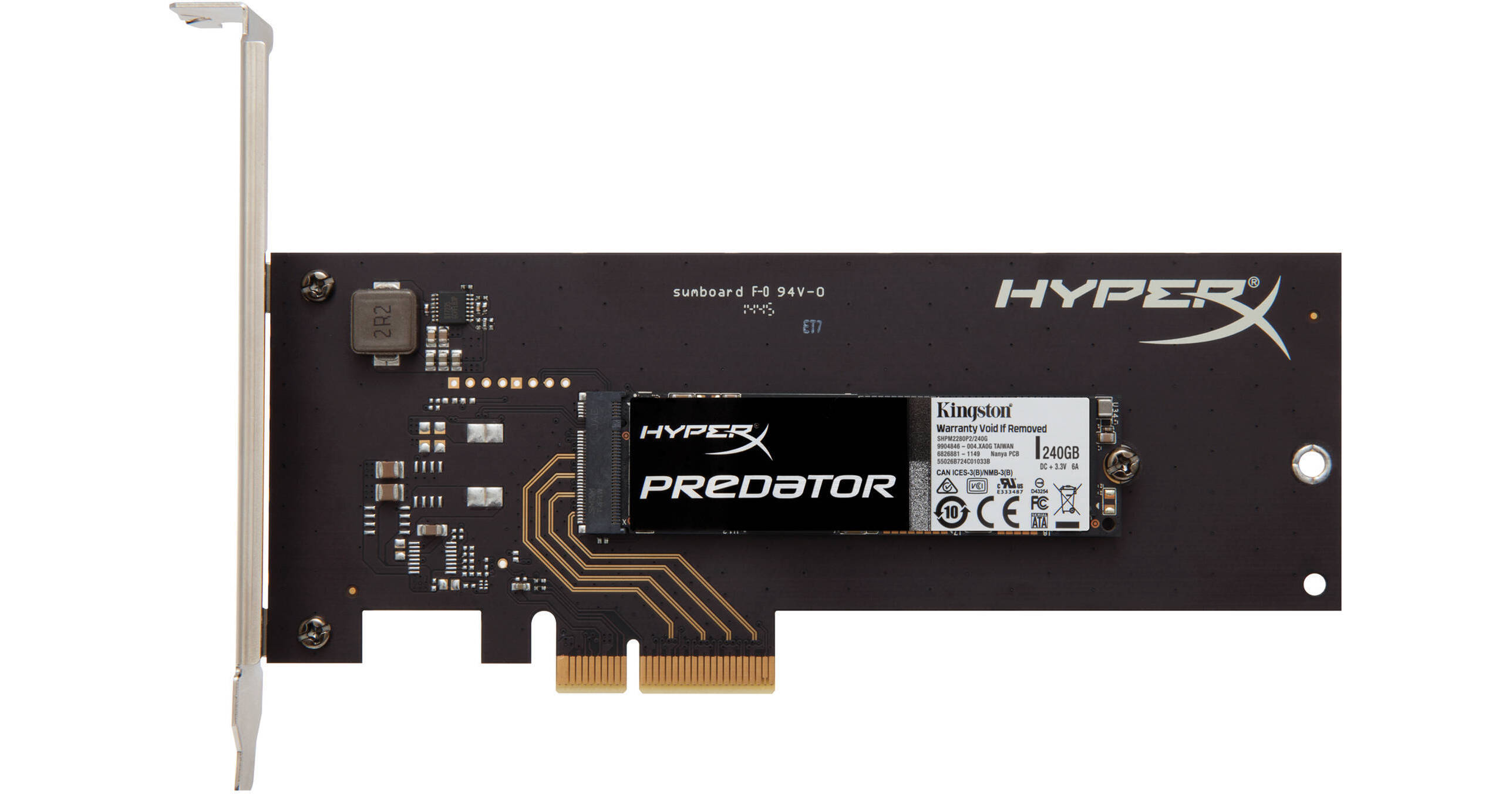 Kingston 240GB HyperX Predator PCIe M.2 Internal