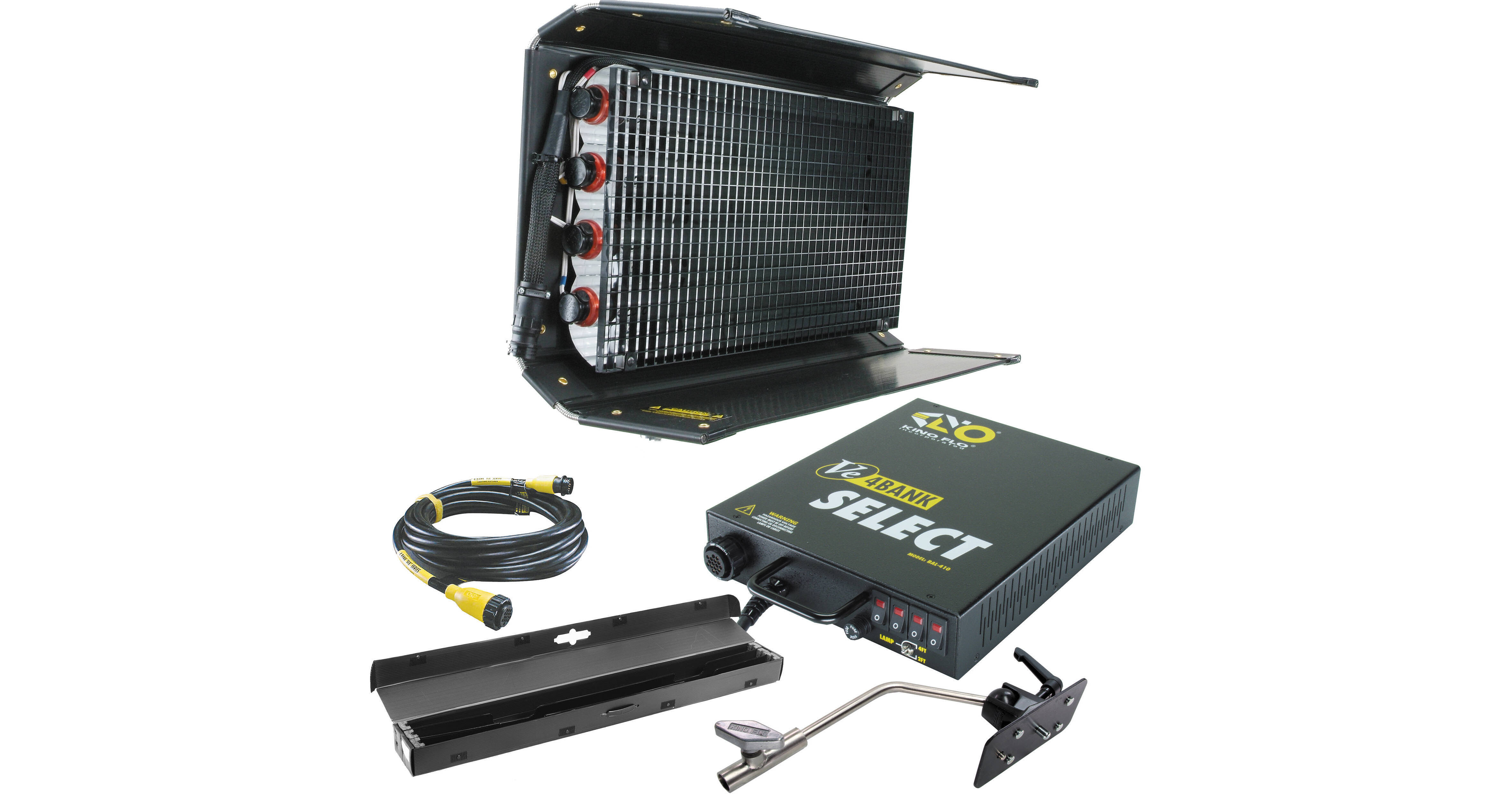 Rent a Kino Flo 2-ft 4-Bank Fixture Kit, Best Prices | Atlanta, GA