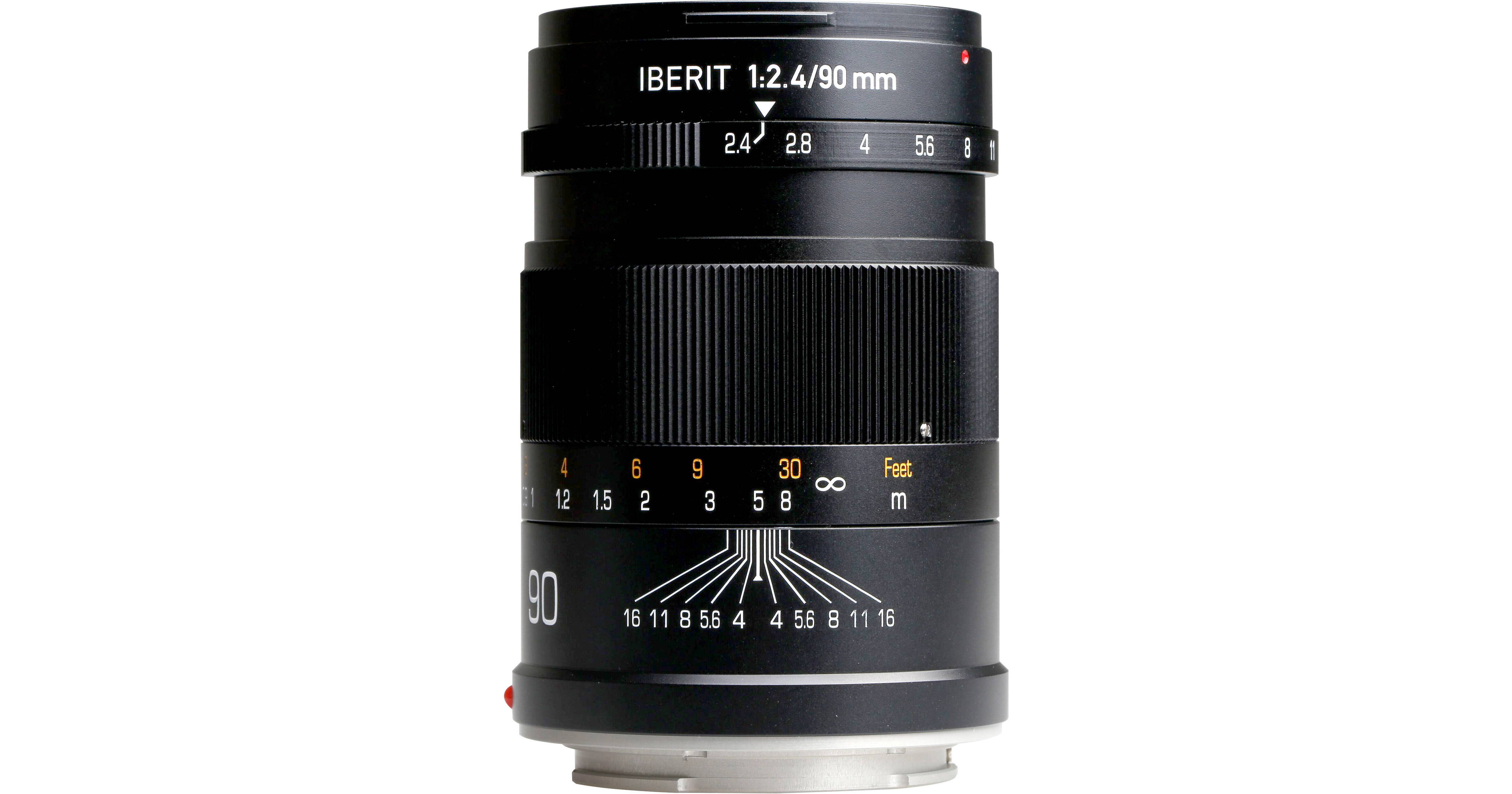 【中古】KIPON 単焦点レンズ IBERIT (イベリット)?50mm f / 2.4レンズ for Sony Eレンズ Frosted Silver(つや消し シルバー) 焦点工房 / マウントアダプター専門店