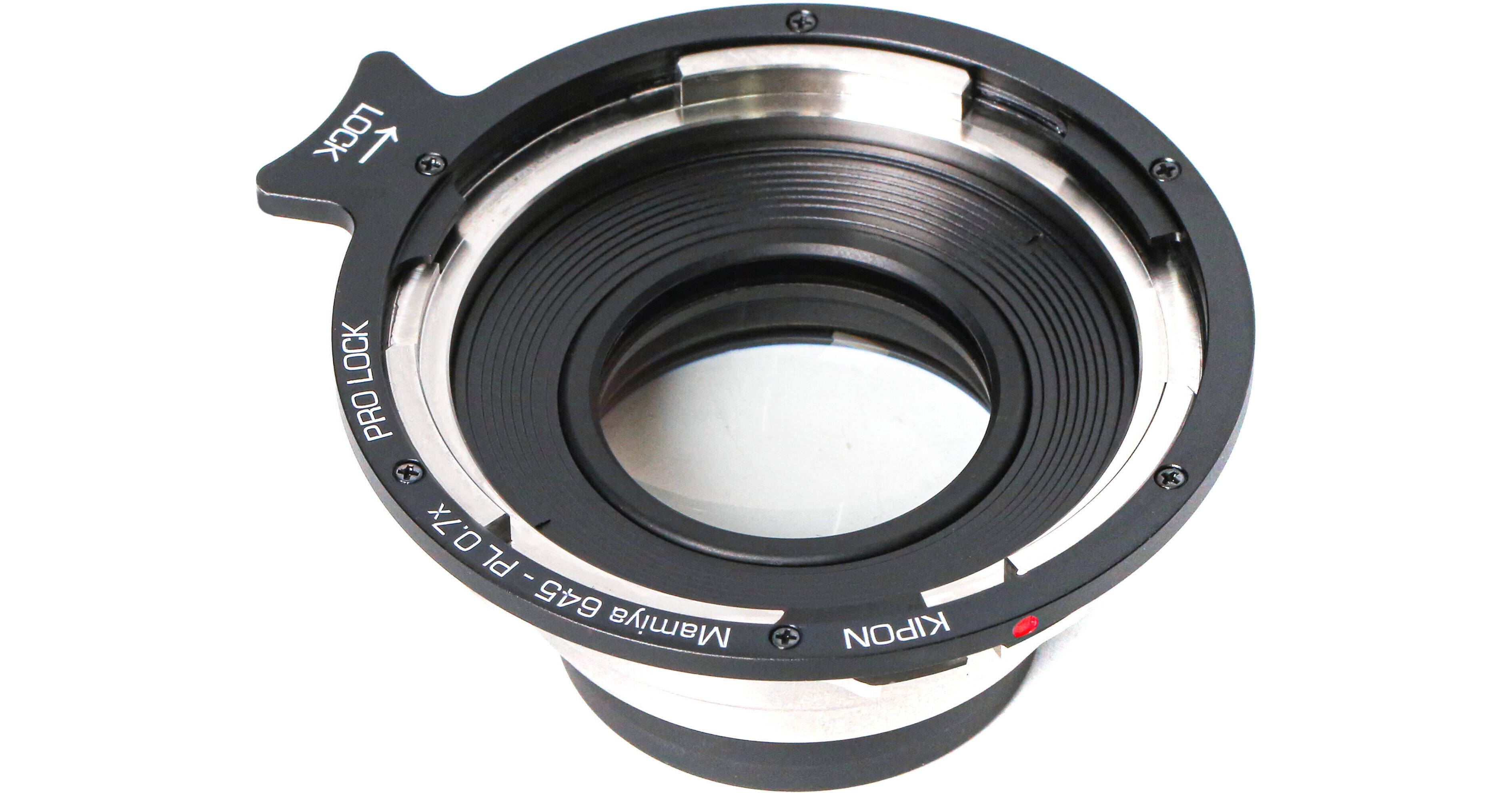 KIPON Baveyes 0.7x Pro Lock Adapter for Mamiya PRO M645-PL 0.7