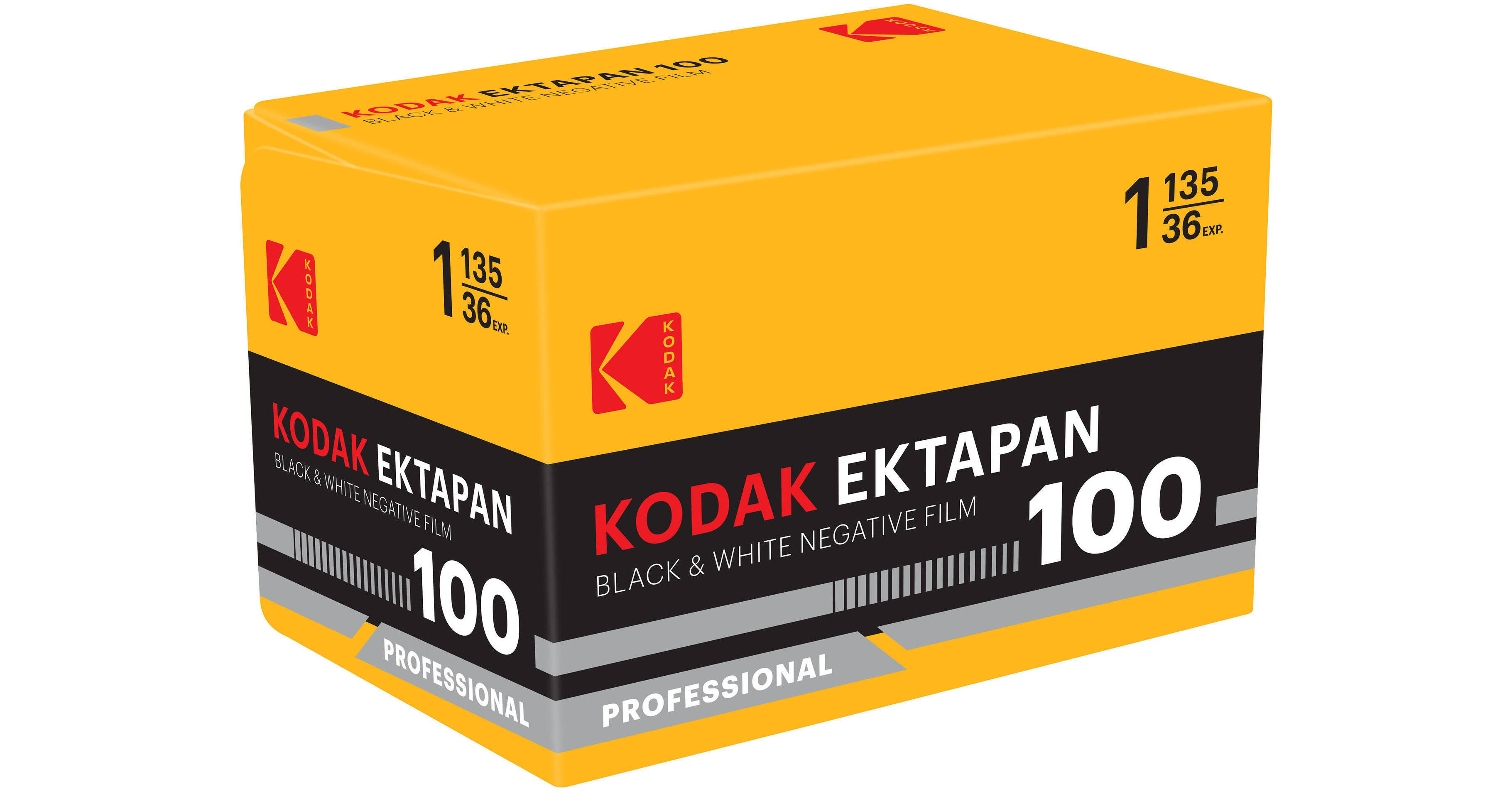 Kodak Ektapan 100 Black and White Negative Film 7519556 B&H