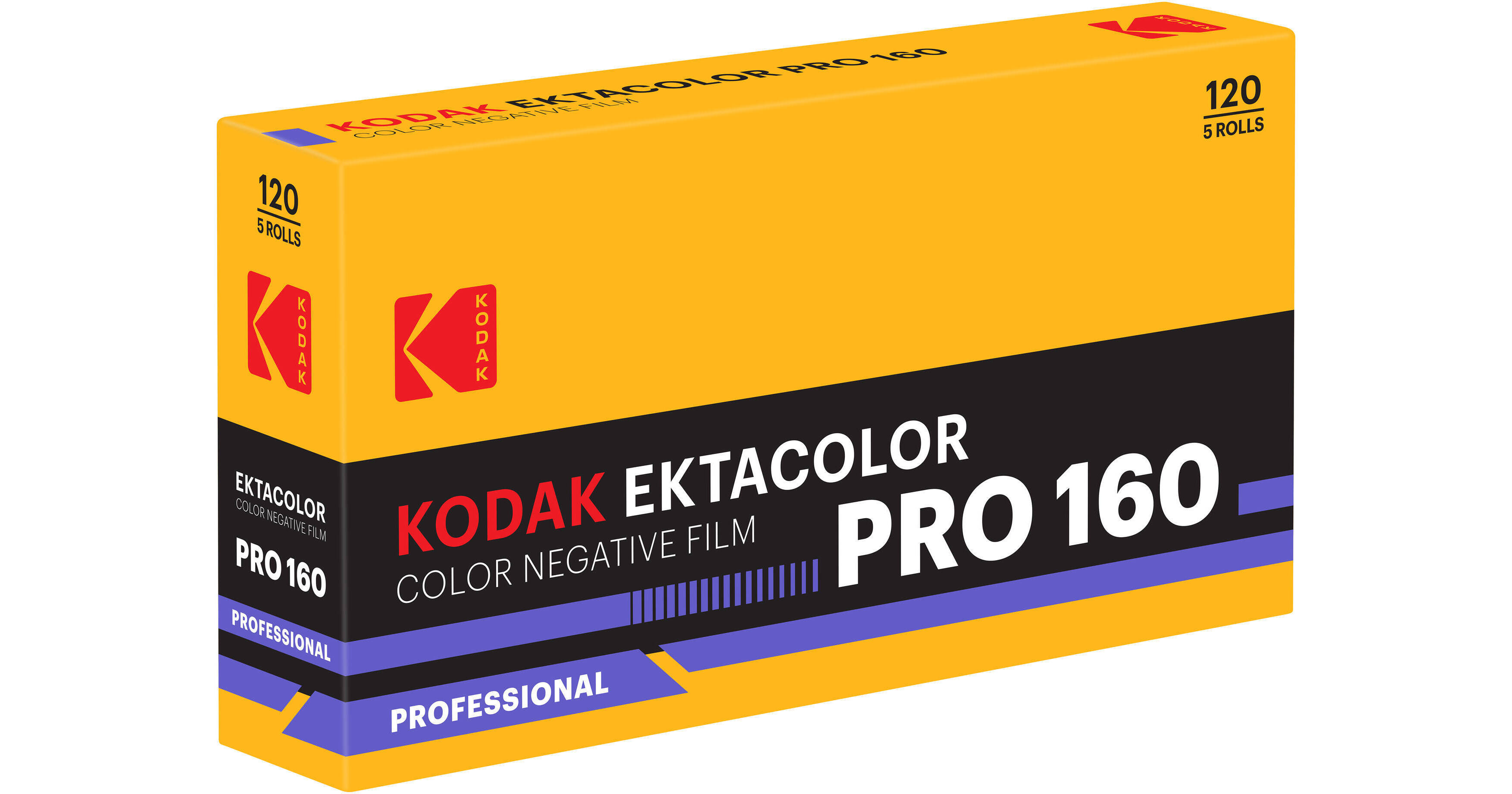 Kodak Ektacolor Pro 160 Color Negative Film 7519598 B&H Photo