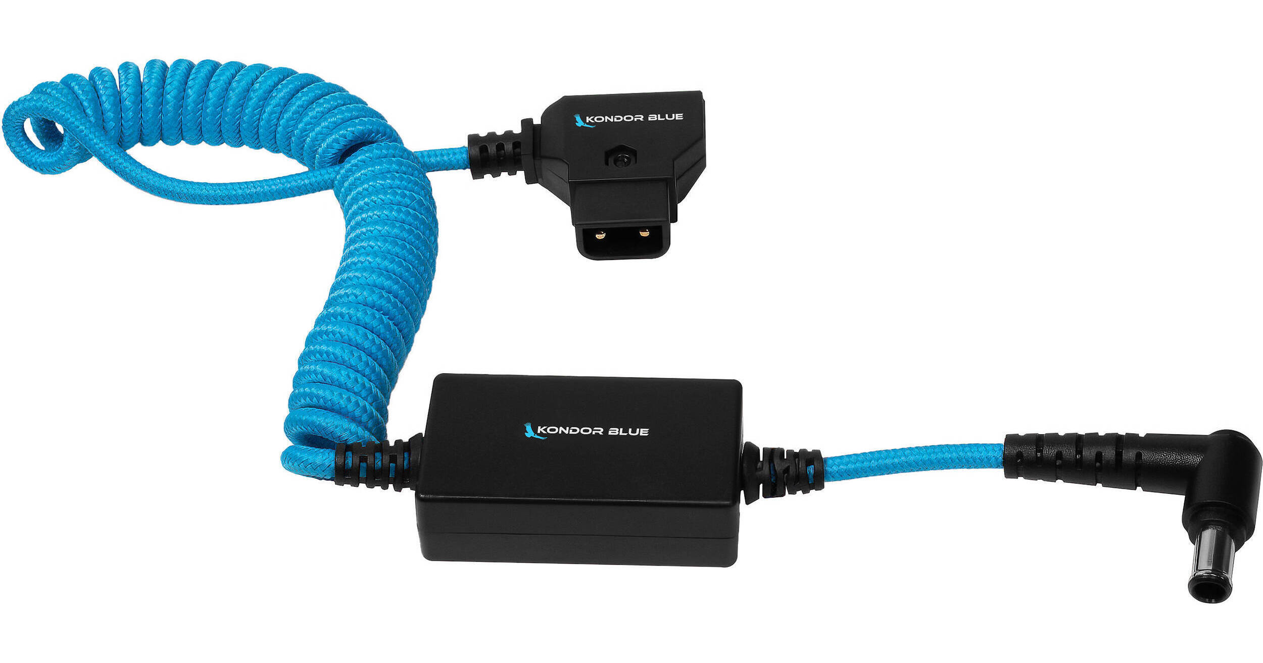 Kondor Blue D-Tap to 19.5V Regulated DC Coiled Cable
