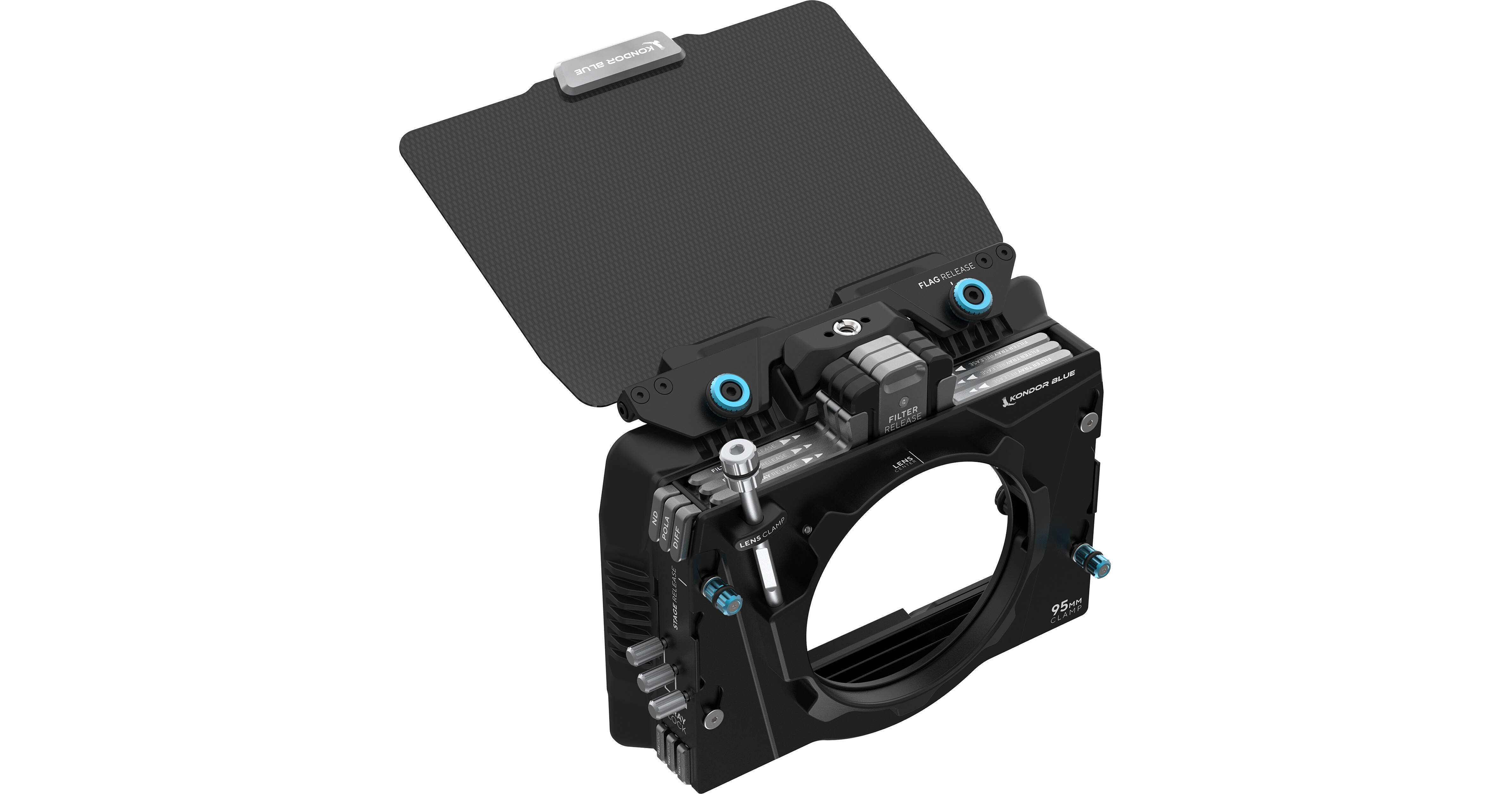 Kondor Blue Matte Box System with Triple Filter Stage Kit KB-MBT