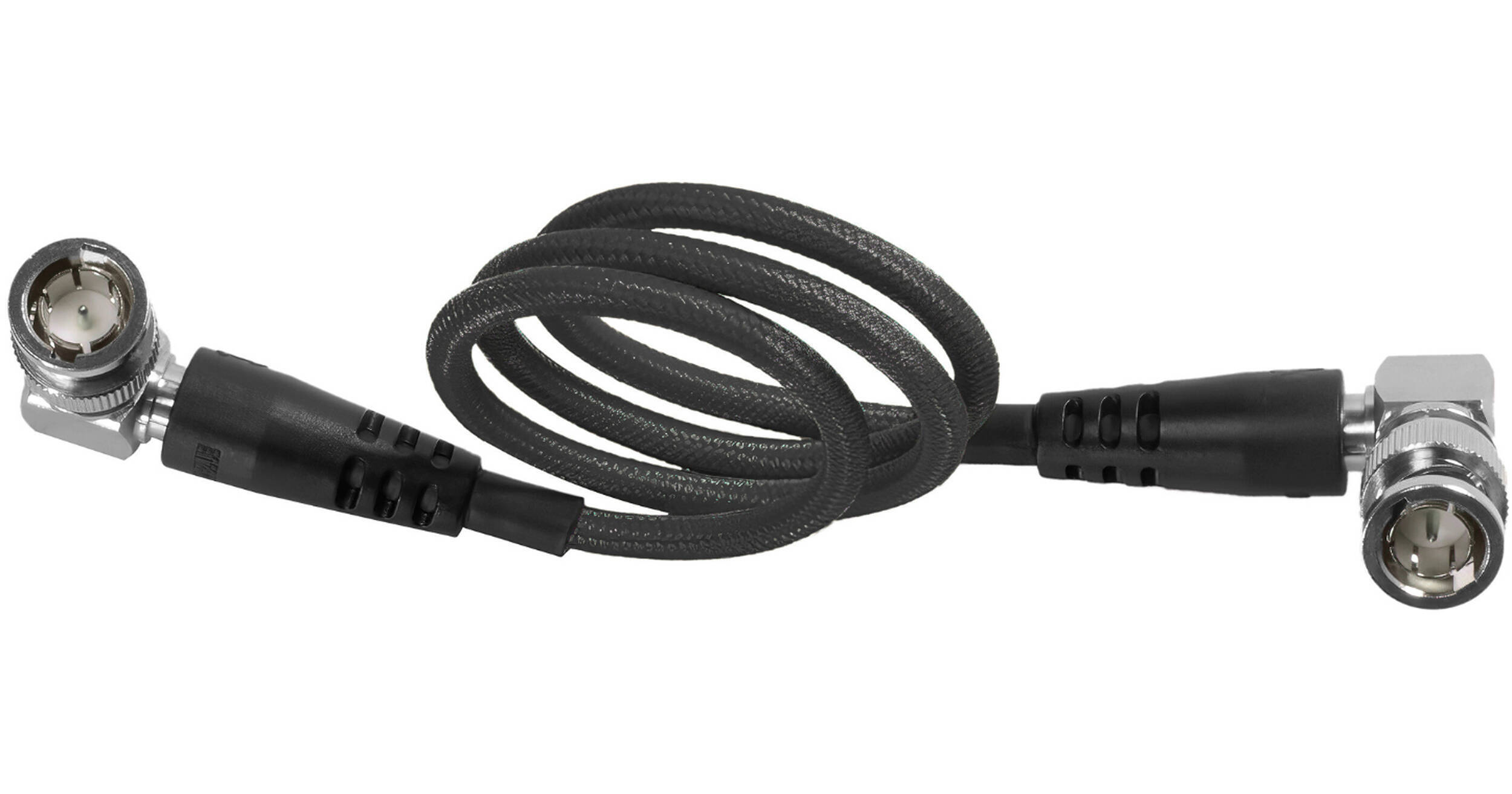 Kondor Blue 12G-SDI Right-Angle Cable for 4K60p KB-SDI12G-22-BK