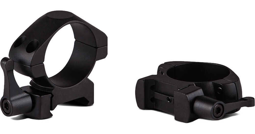 Konus Quick Release Steel Riflescope Rings (25.4mm, Low) 7408