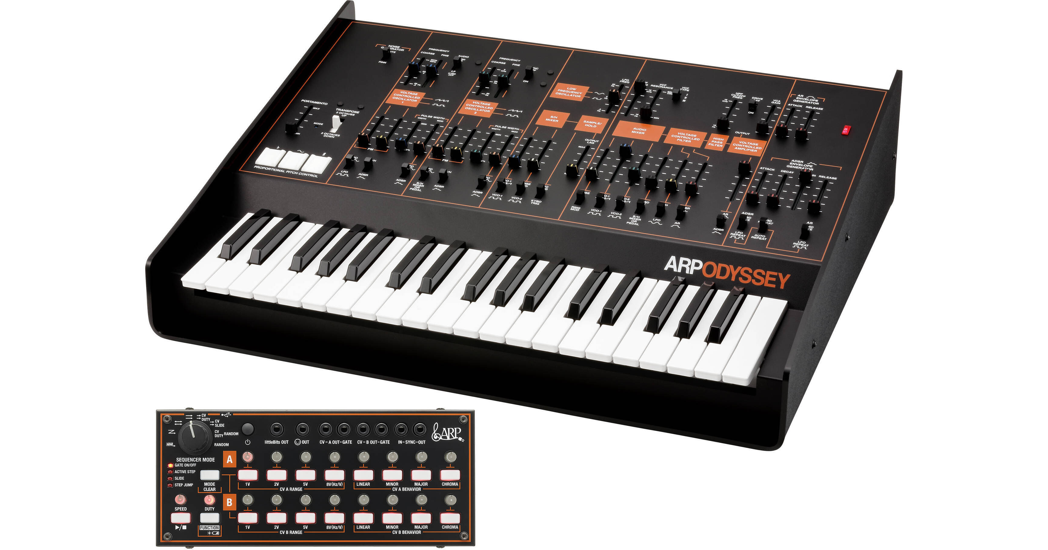 Korg ARP Odyssey FSQ Rev3 Full-Sized Analog ODYSSEYFSQ3 B&H