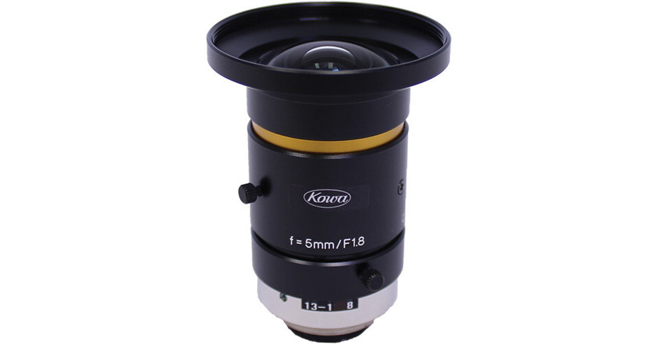 Kowa LM5JC10M C-Mount 5mm Fixed Lens LM5JC10M B&H Photo Video