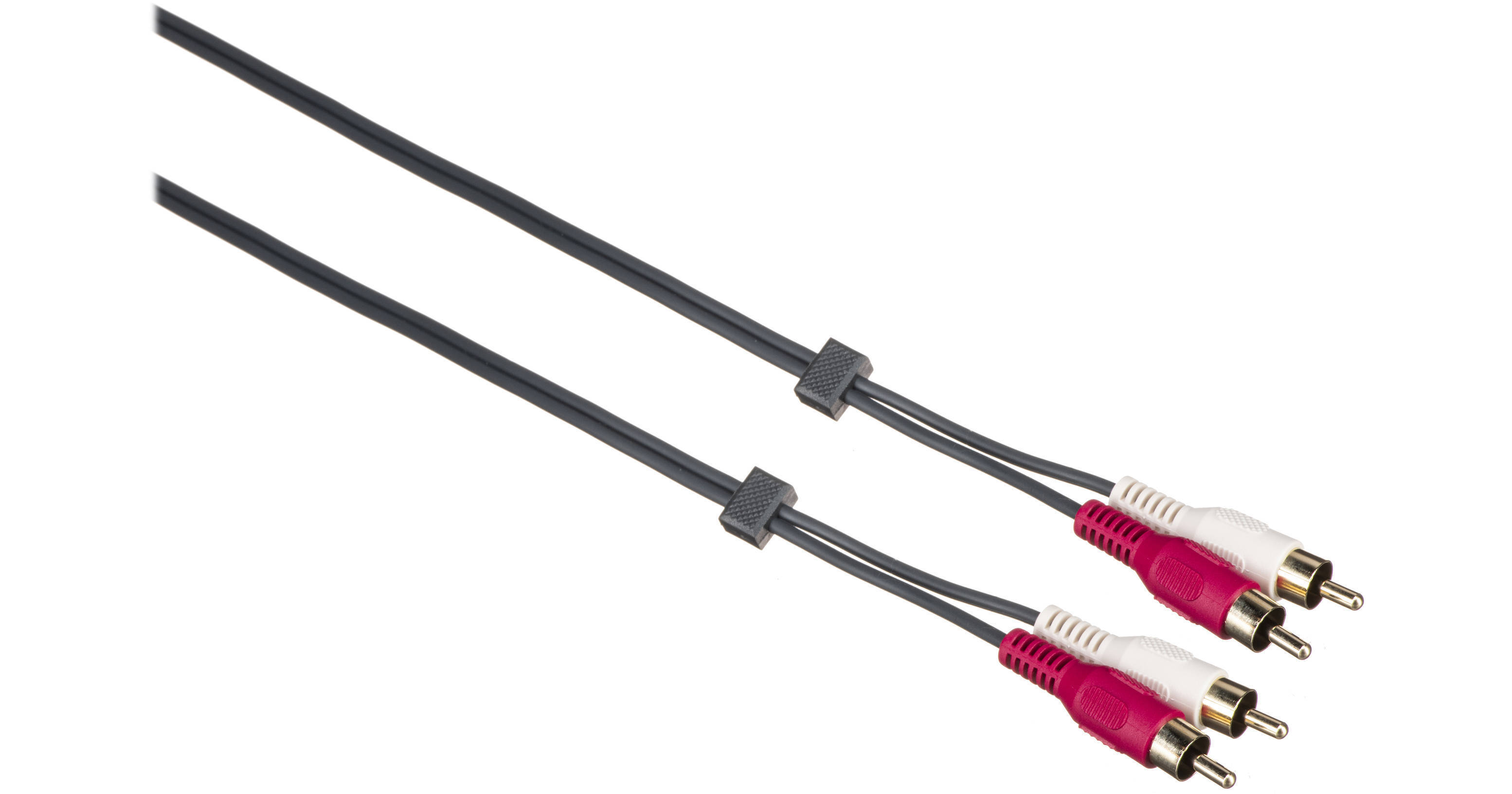 Kramer 2 RCA Male to 2 RCA Male Stereo Audio Cable