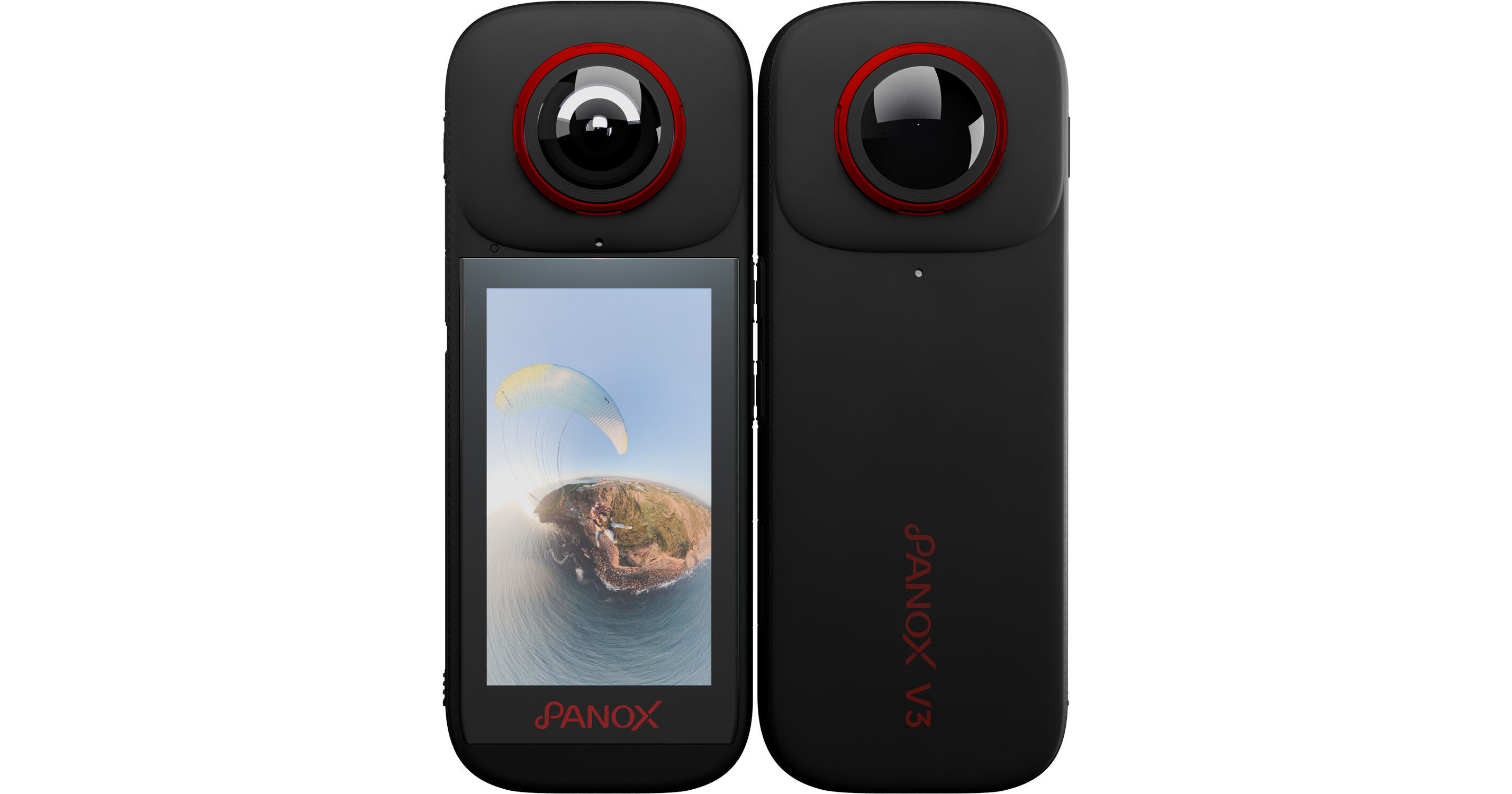 thumbnail interactive-video image 1 of Mentech PanoX V3 Waterproof 8K 360 Action Camera, 12K 360 1 of 12