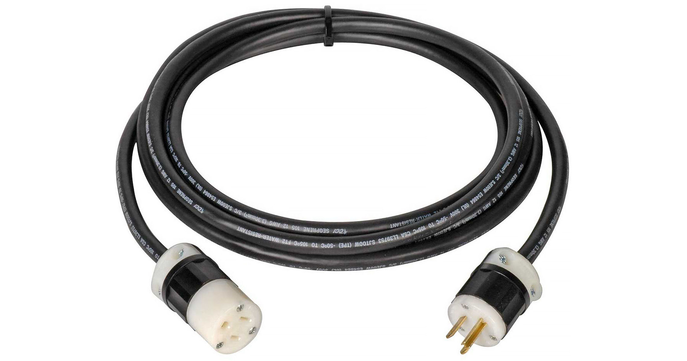 Stringer Ac Cable Laird Digital Cinema Heavy-Duty 12-3 15 Amp Stinger AC