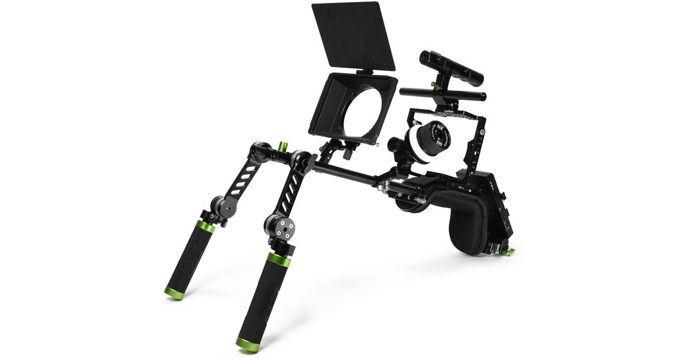 LanParte Universal Shoulder Rig with Carry Case for DSLR &