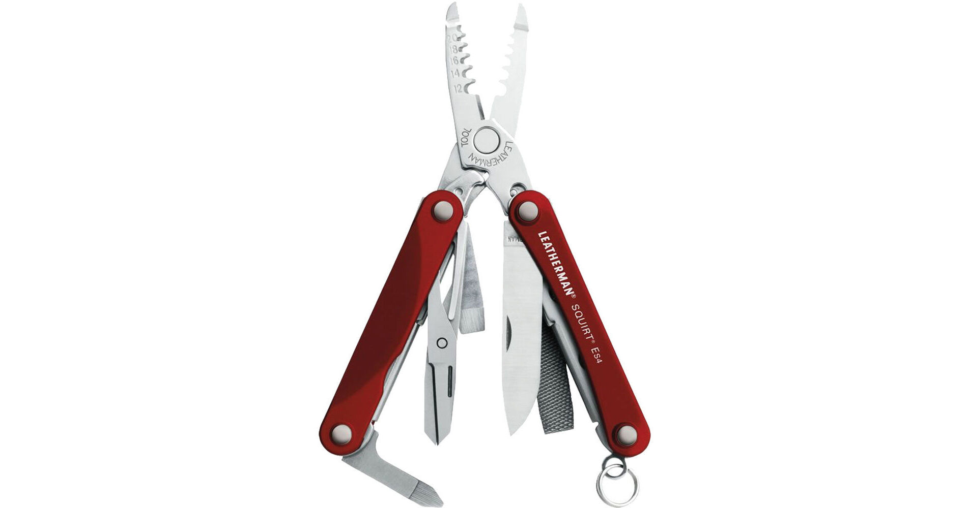 Leatherman Squirt ES4 Multi-Tool (Red) 831199 B&H Photo Video