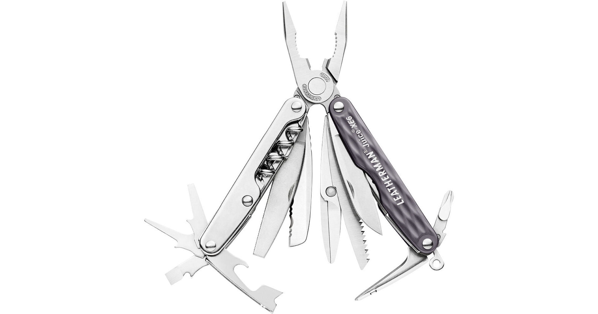 Leatherman Juice Xe6 Multi-Tool (Granite Gray) 831930 B&H Photo