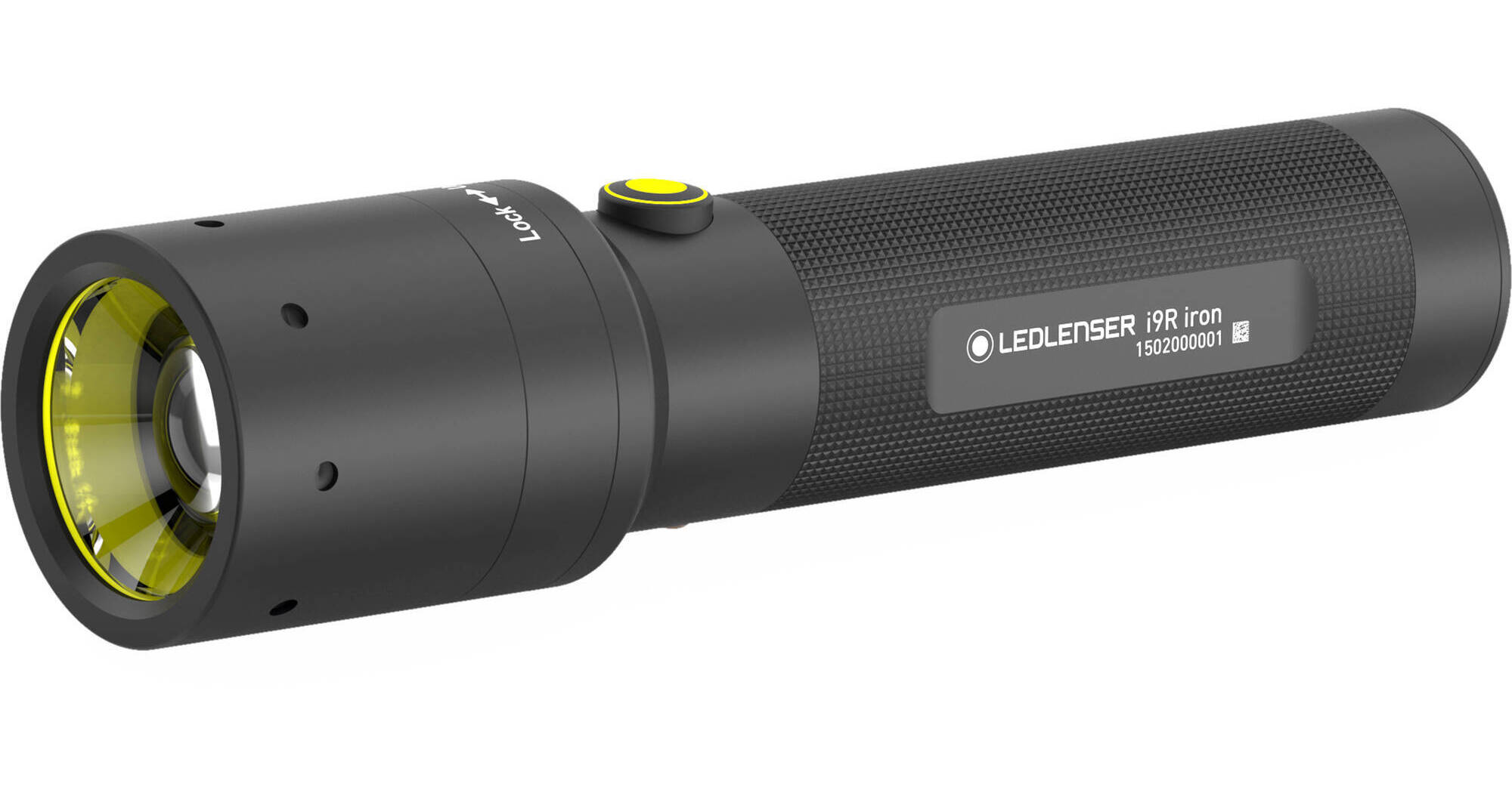 LEDLENSER i9R IRON Rechargeable LED Flashlight (Black) 880324