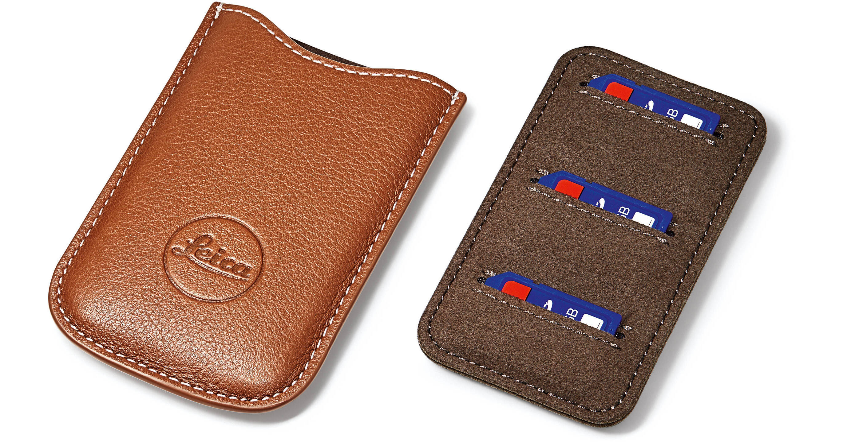 Leica SD and Credit Card Holder (Cognac) 18539 B&H Photo Video Leica SD and Credit Card Holder (Cognac) 18539 B&H Photo Video