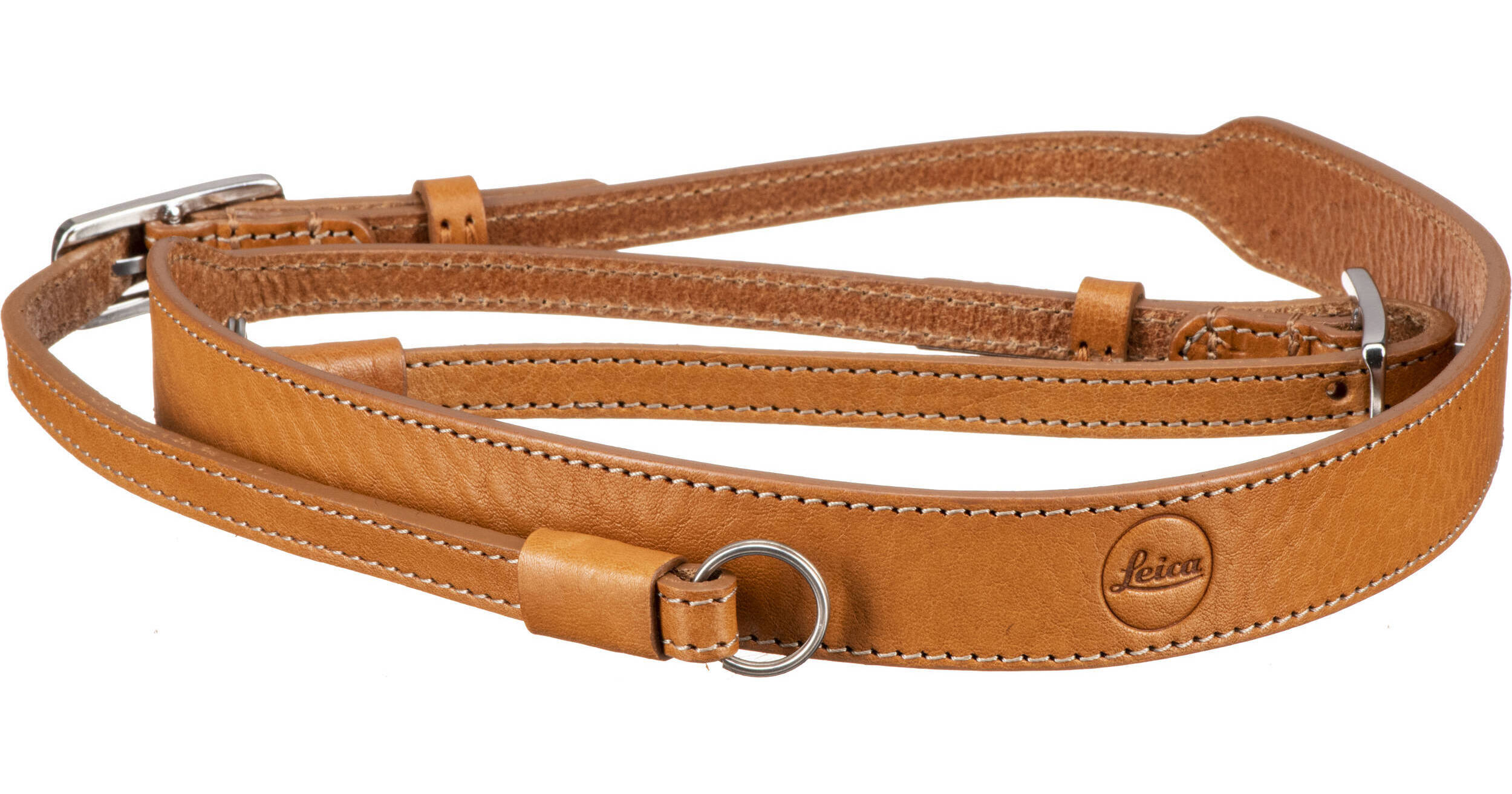 Sangle De Transport En Cuir Véritable Pour Leica Q2, Marron, Modèle 19571, Neuve, Fabriquée Par Leica