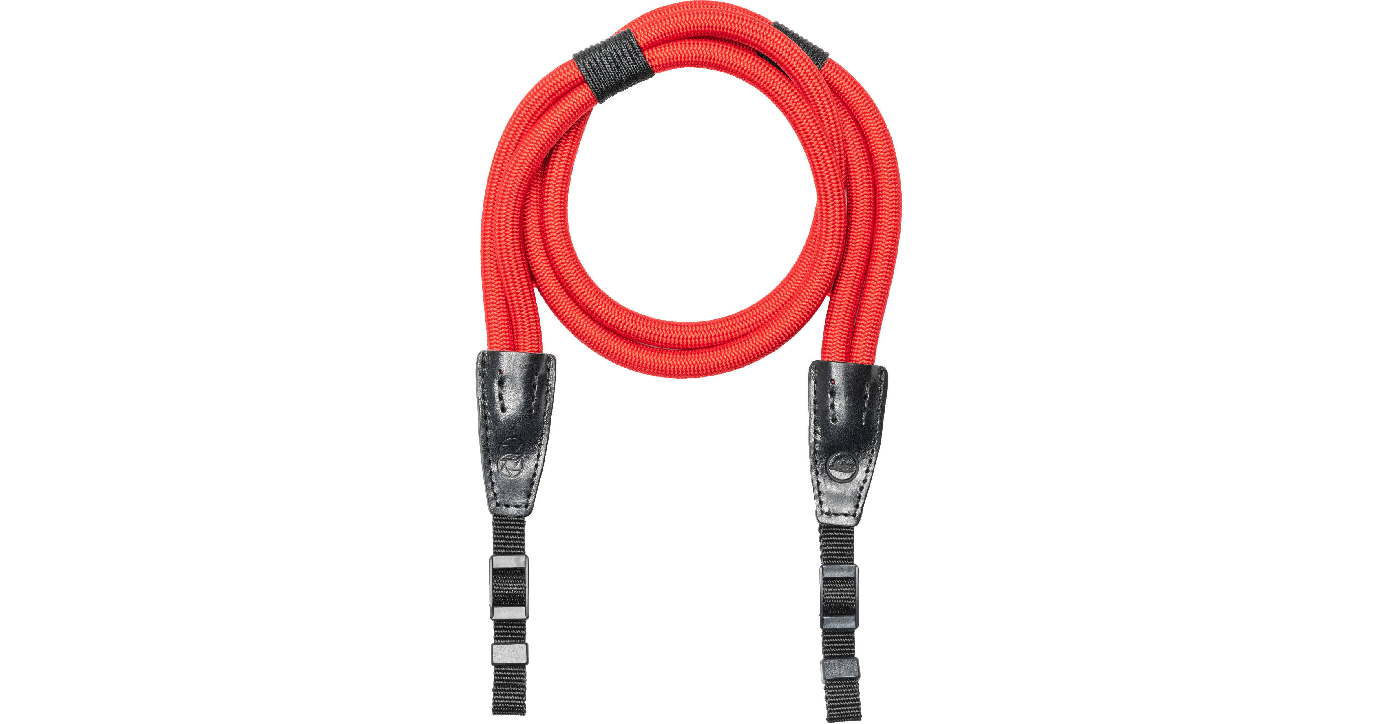 LEICA DOUBLE ROPE STRAP CREATED BY COOPH, RED, 100 CM, SO - Pièces