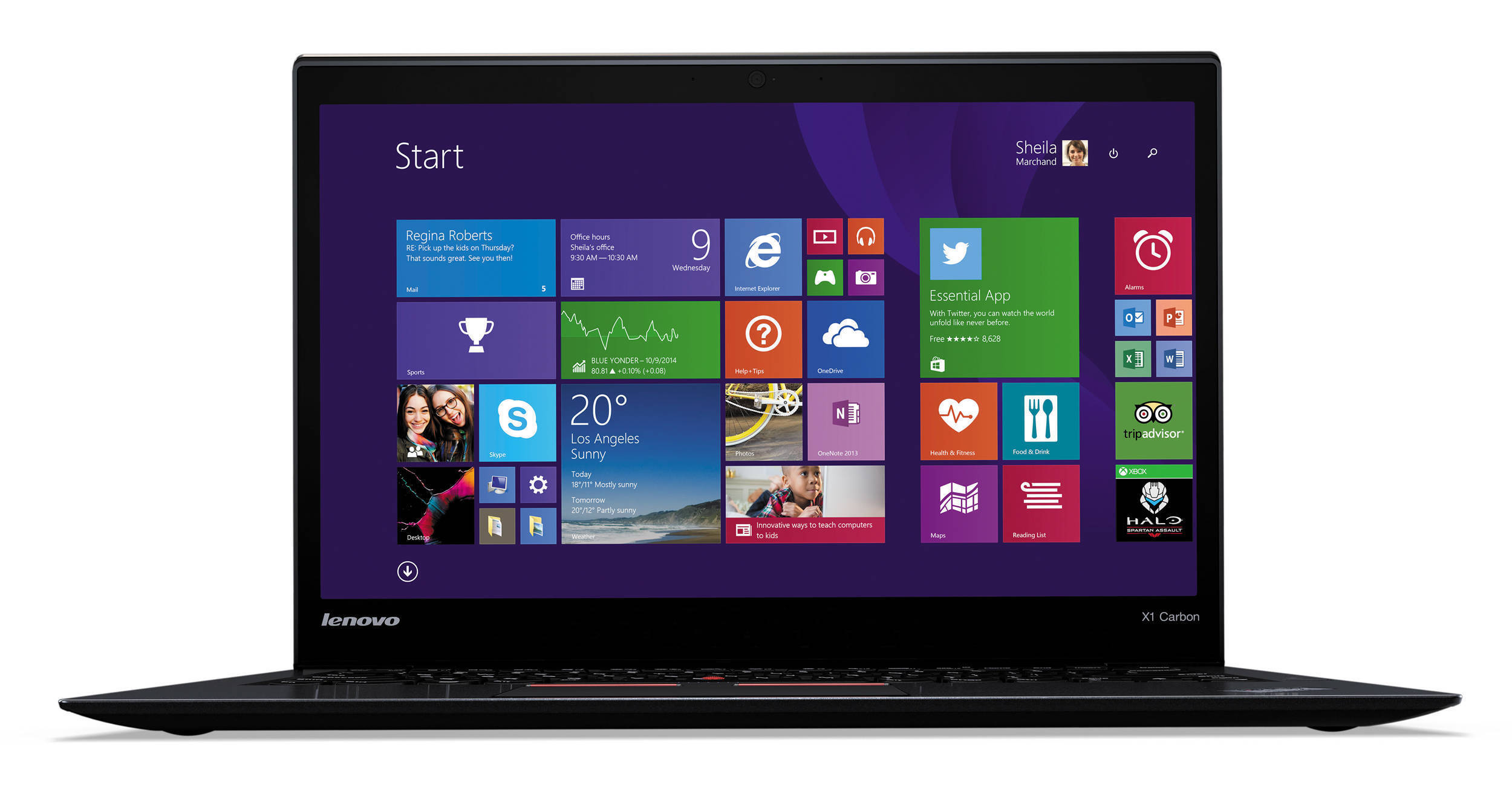 Lenovo ThinkPad X1 Carbon 20BS0031US 14