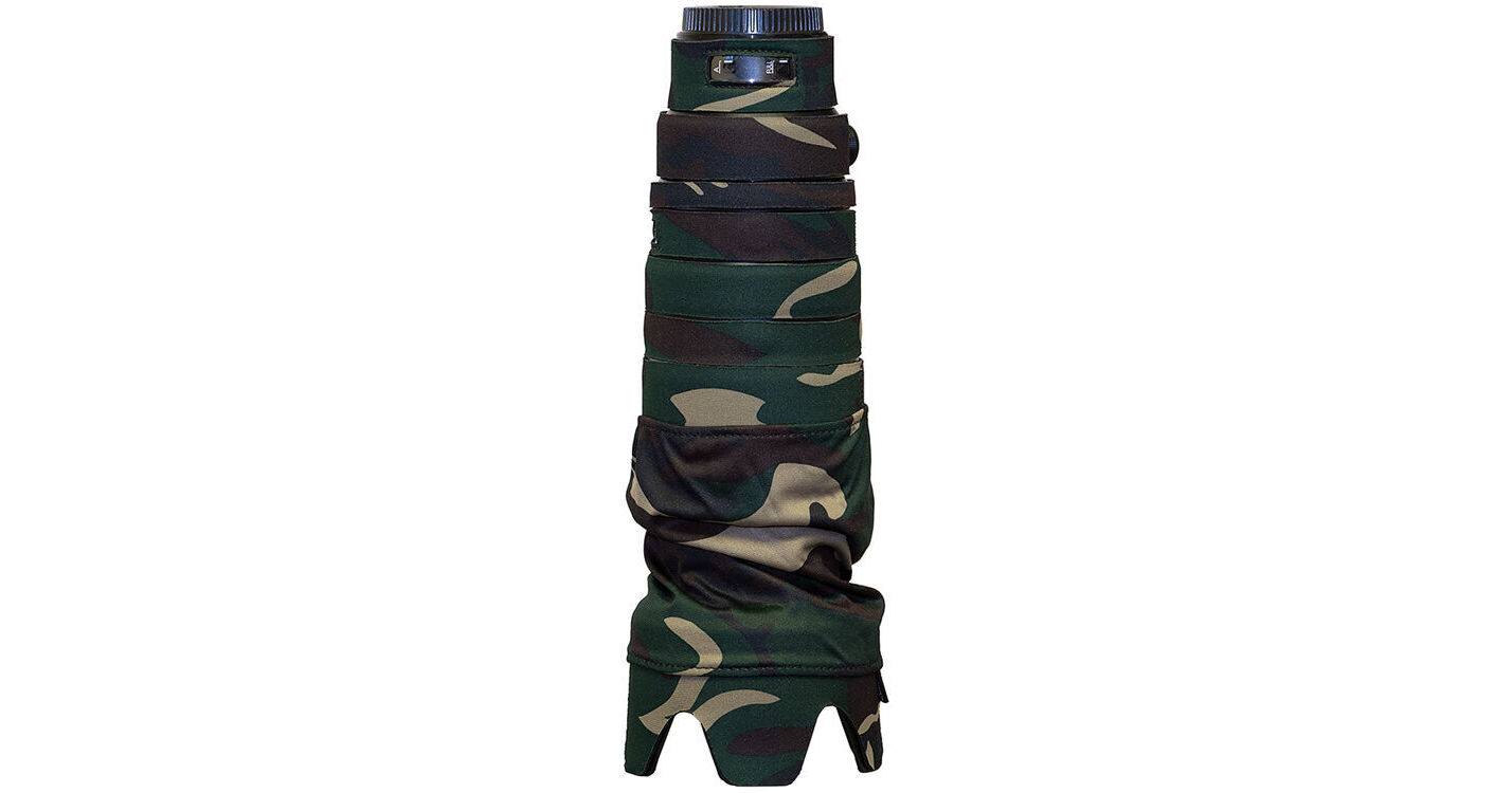 EasyCover Lens Oak – Copriobiettivo Per Nikon Z 100-400 Mm F/4.5-5.6 VR S, Camouflage Foresta. Protezione Antiurto E Antigraffio In Neoprene/nylon.