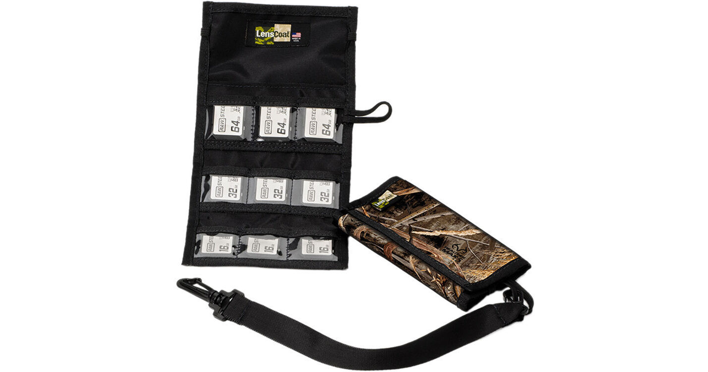 LensCoat Memory Card Wallet SD9 Realtree MAX 5 MWSD9M5 B H