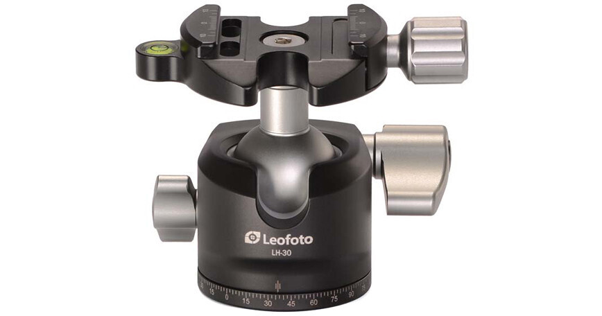 thumbnail image 2 of Leofoto LH-55 55mm Ball Head With Arca-Swiss Quick Release Plate 2 of 3