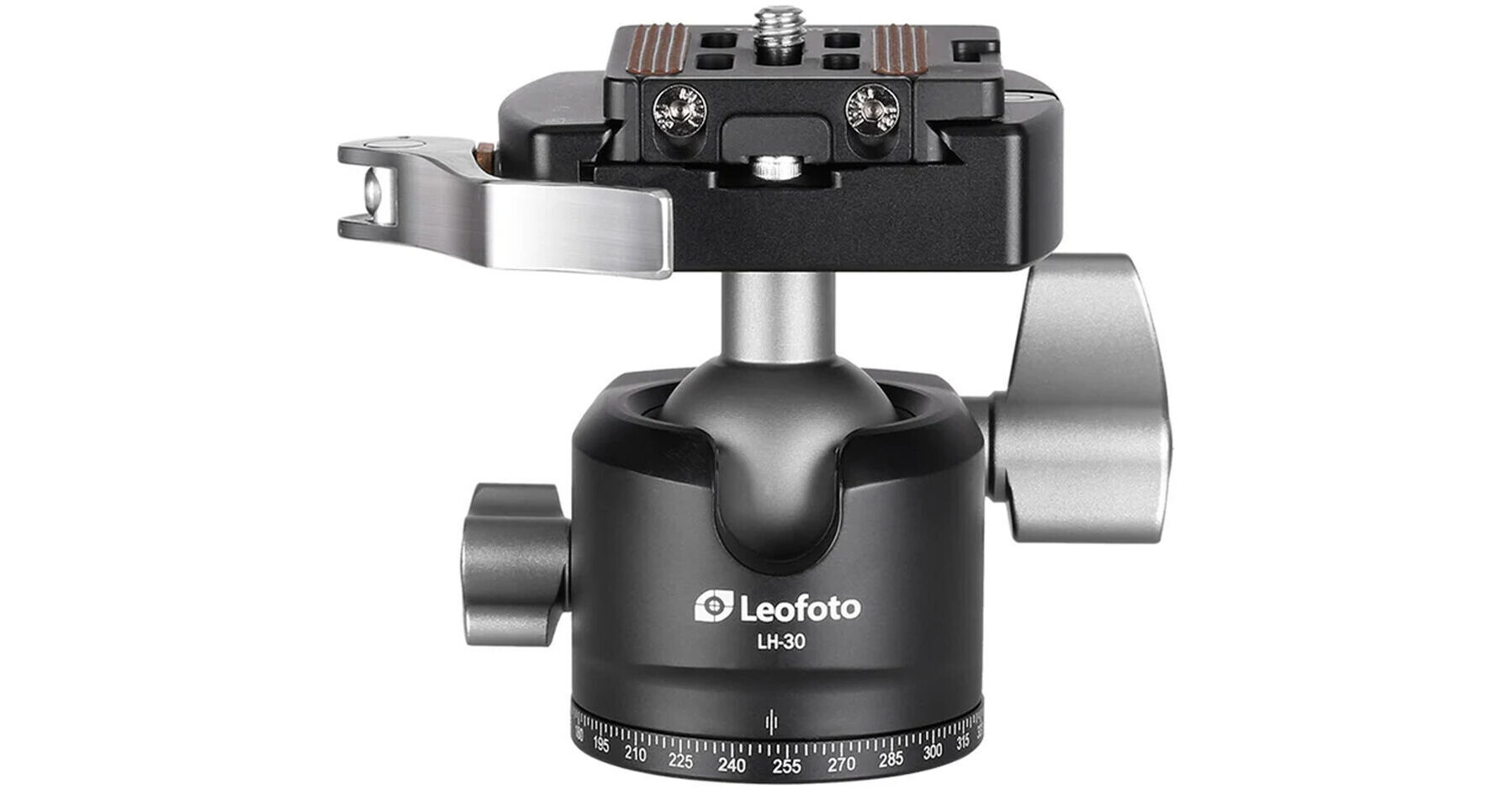 Leofoto PCL-52 52mm Lever Release Panning Clamp and NP-50 Plate - The