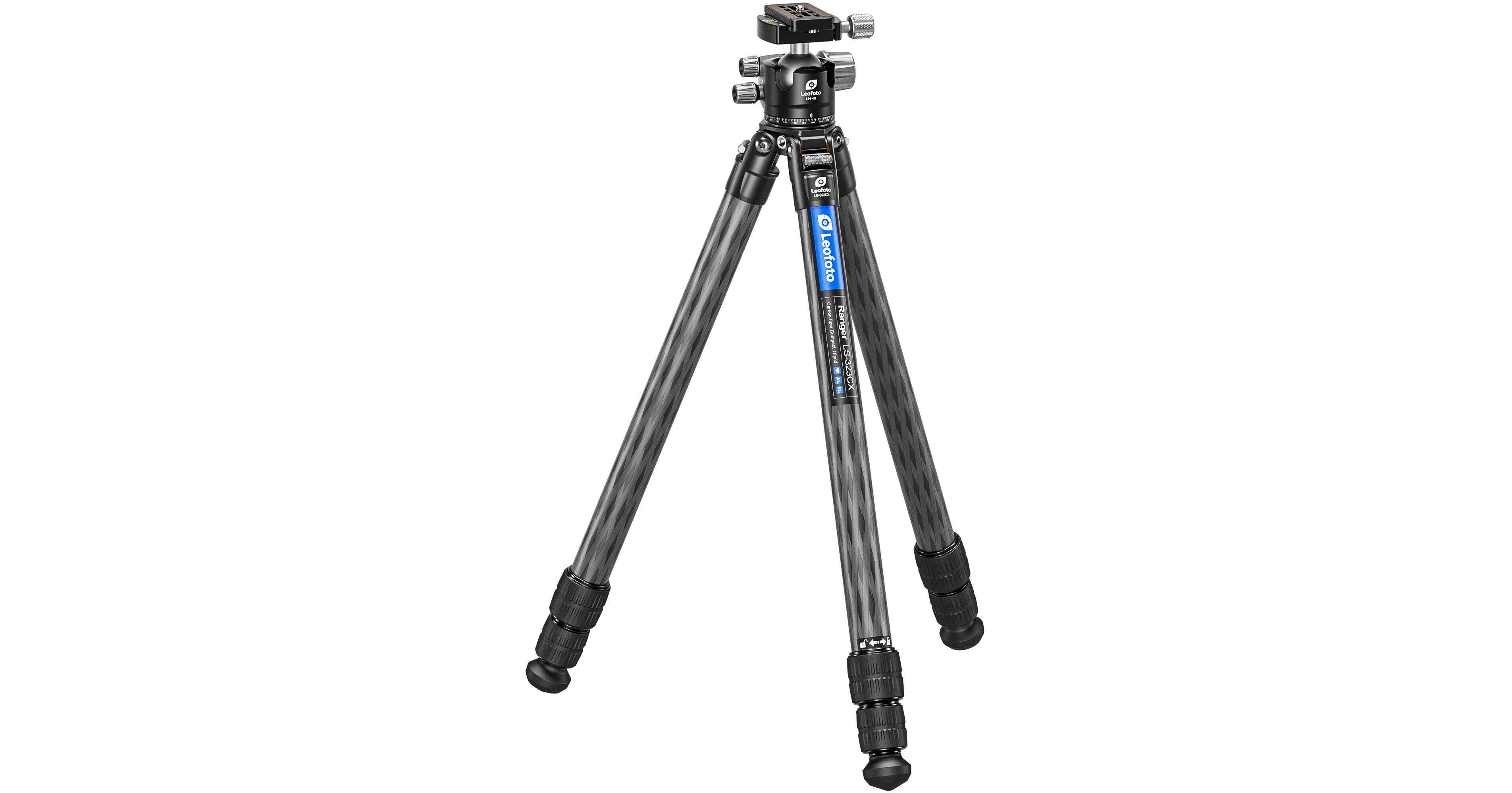 Leofoto LS-323CX Carbon Fiber Tripod with LH-40 LS-323CX+LH-40