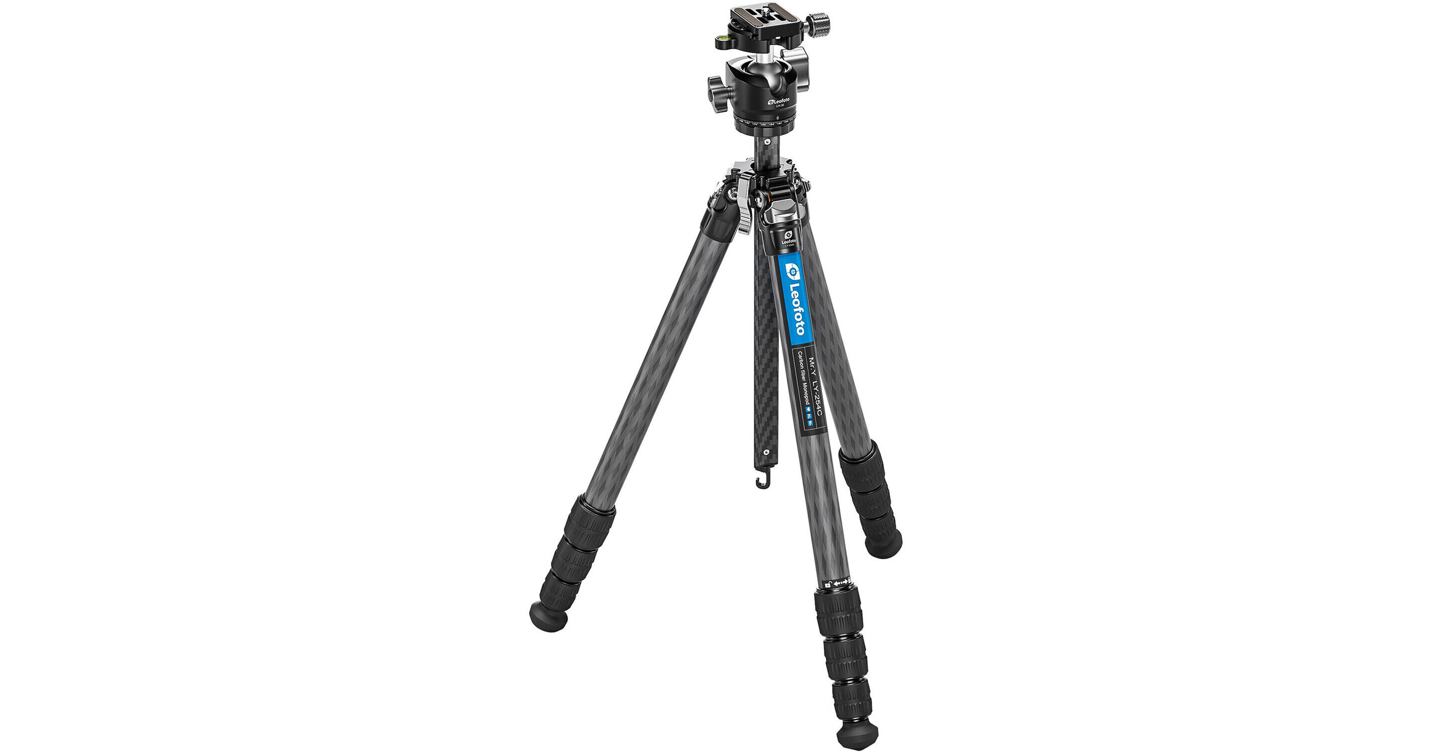 LeoFoto レオフォト LS-254C+LH30 Leofoto 254C+LH-30 Carbon Fiber Tripod with Ball LY-254C+LH-30
