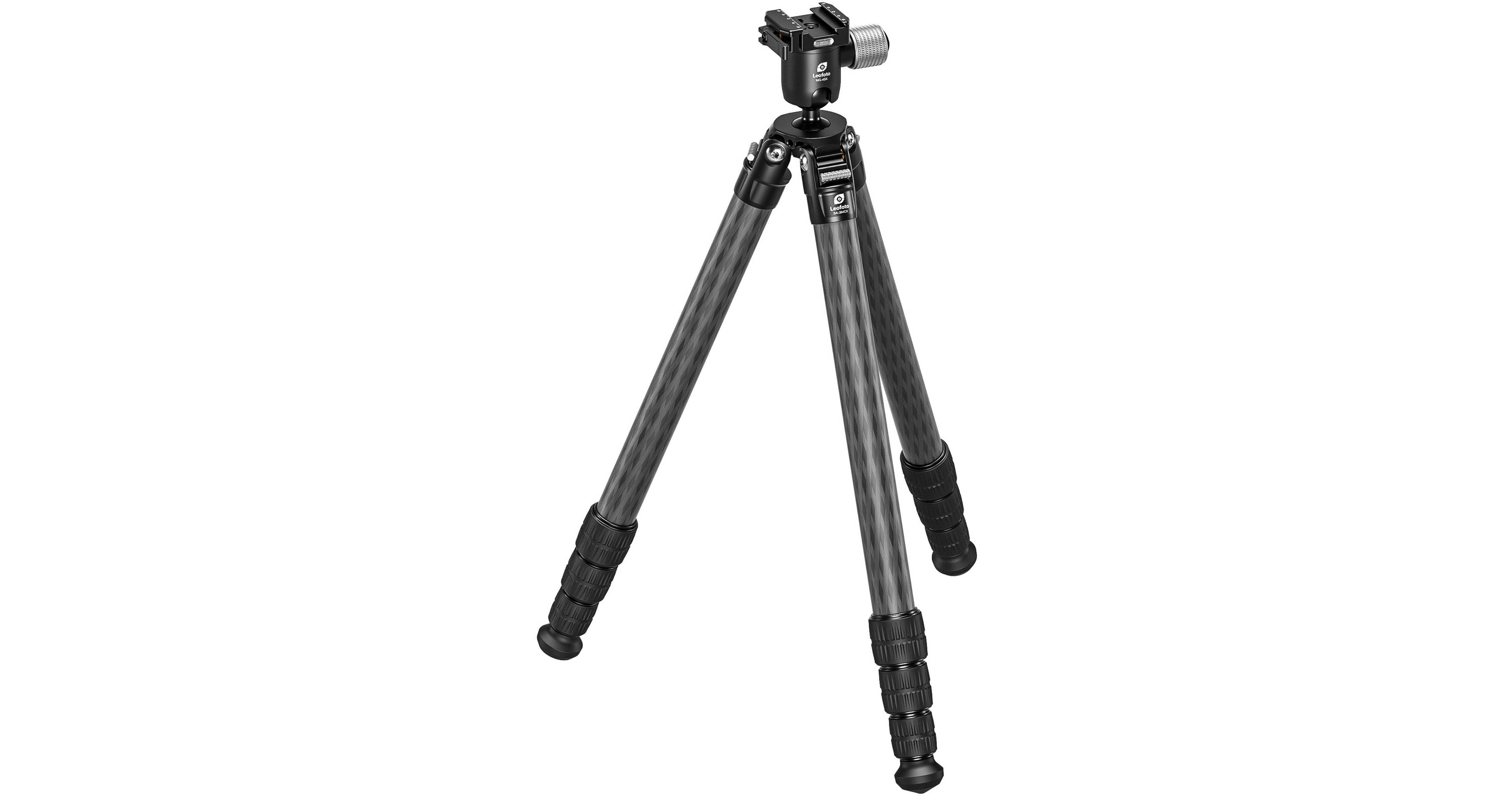 Trépied Leofoto SA-364CX Avec Rotule MG-40X - Carbone - Clamp Arca - Parfait Pour Extérieur