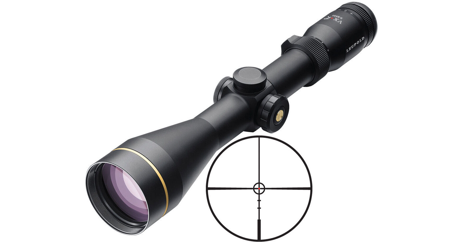 Leupold 3-9x50 VX-R Riflescope 111237 B&H Photo Video