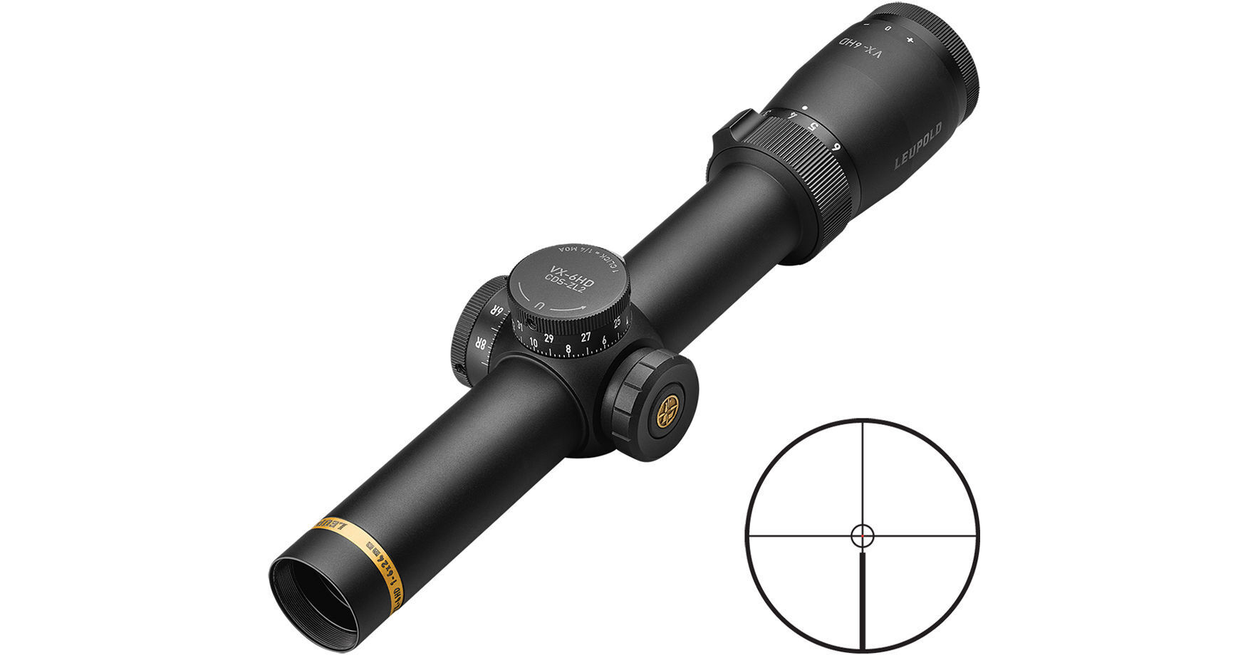 Leupold 1-6x24 VX-6HD CDS-ZL2 Riflescope 171554 B&H Photo Video