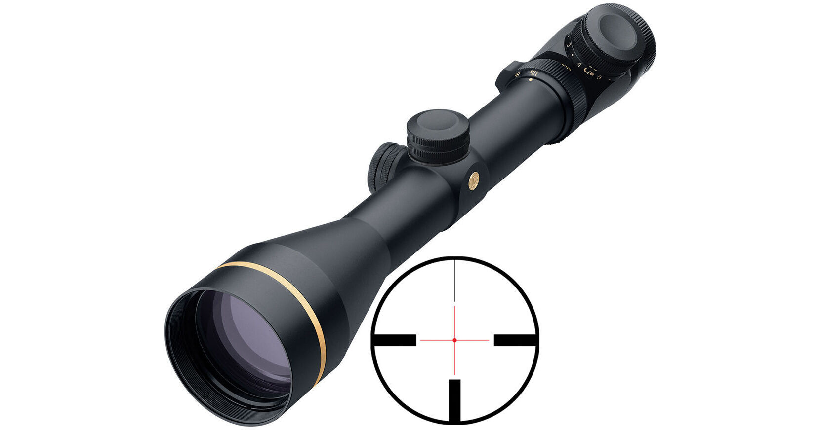 Leupold 3.5-10x50 VX-3 Riflescope (Illuminated German #4) 67590
