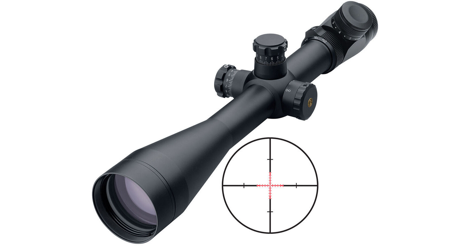 Leupold 6.5-20x50 Mark 4 LR/T M1 Side Focus Riflescope 67975 B&H