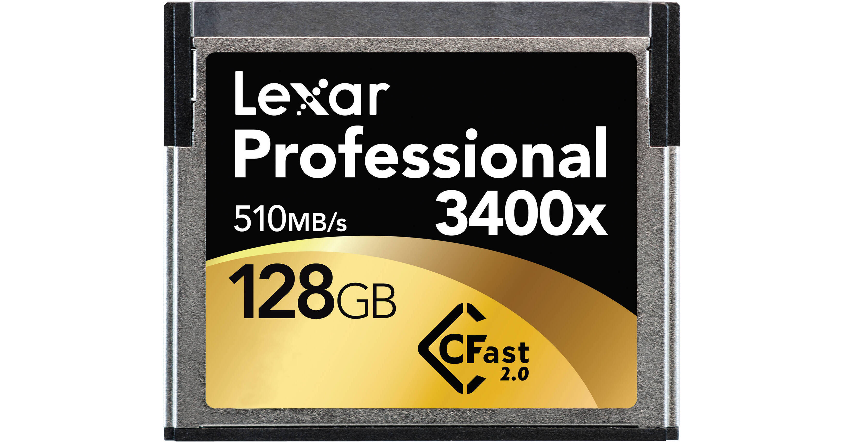 Lexar Professional 128GB 3400x CFast 2.0 Memory LC128CRBNA3400