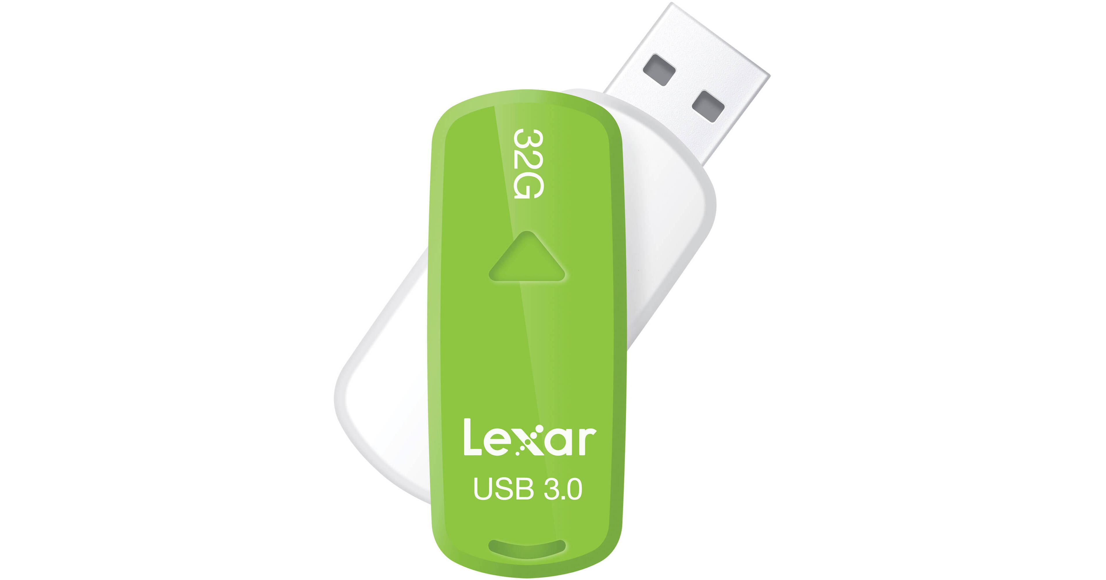 Lexar 32GB S33 JumpDrive USB 3.0 (Green) LJDS33-32GABNL B&H