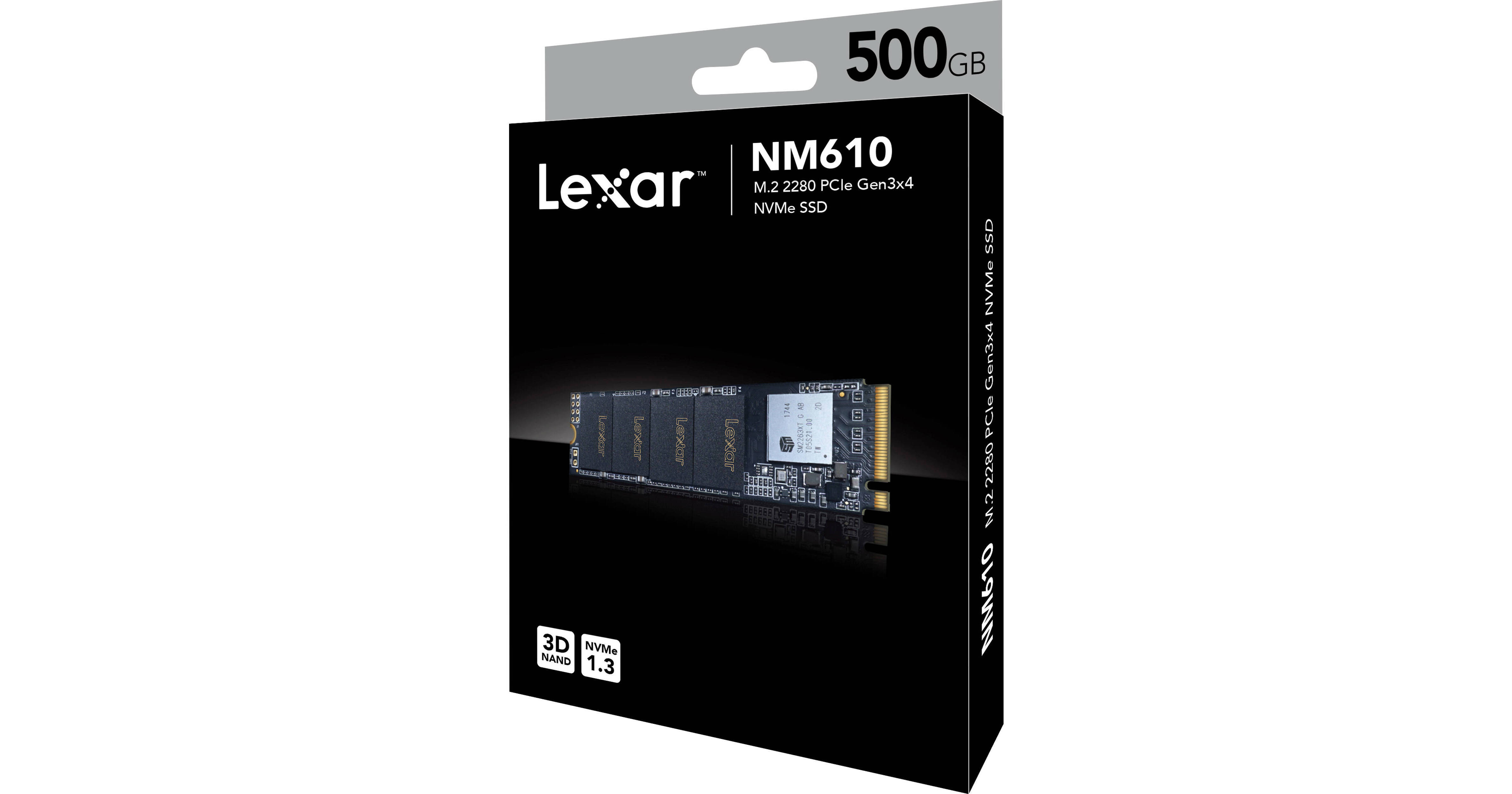 Lexar 500GB NM610 M.2 NVMe Internal SSD LNM610-500RBNA B&H Photo