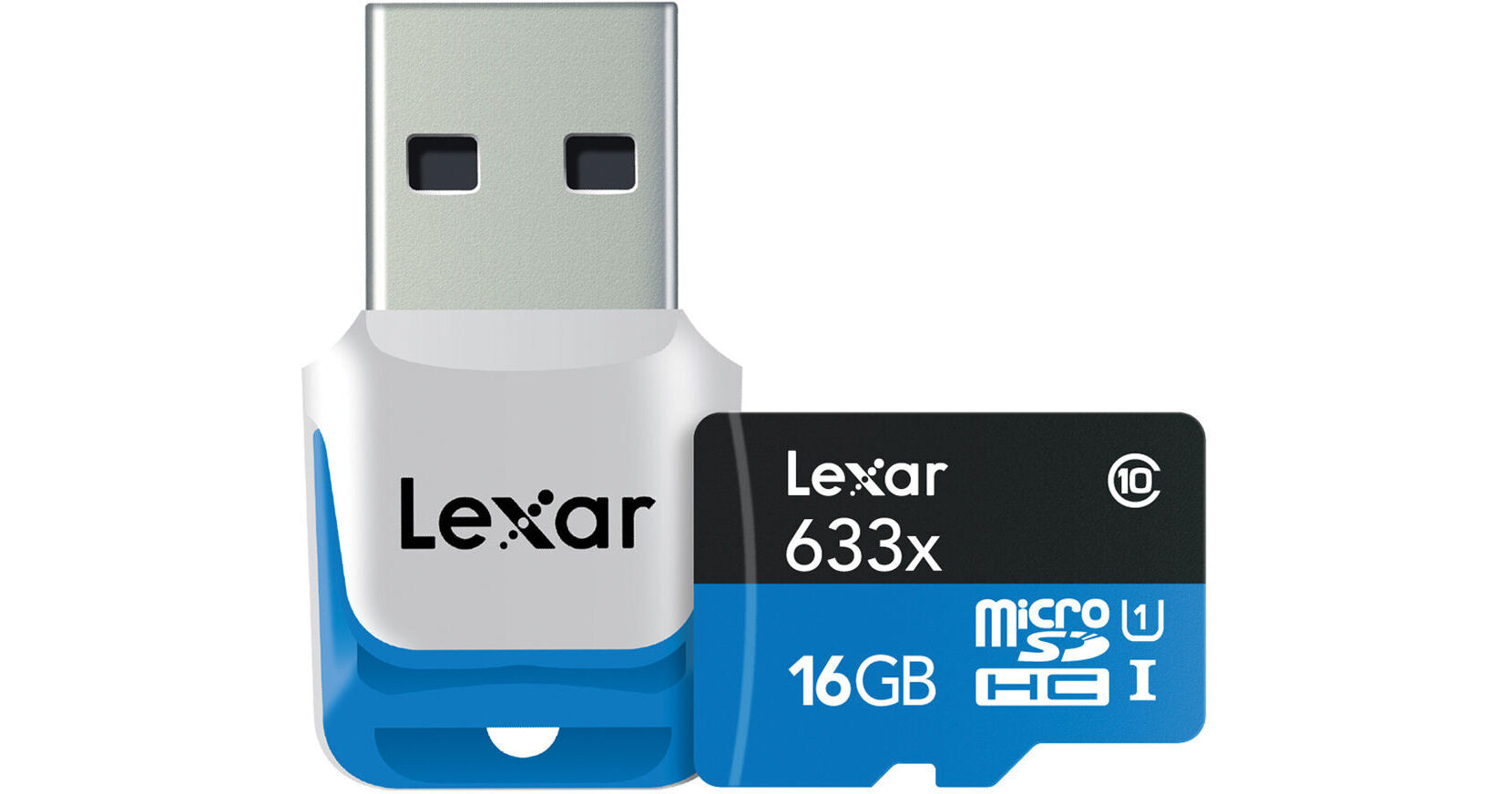 Lexar 16GB High-Performance microSDHC 633x LSDMI16GBSBNA633R B&H