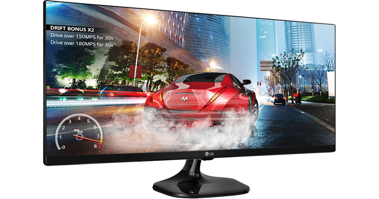 LG UltraWide 34インチ モニター 本体 LG 34UM57-P 34