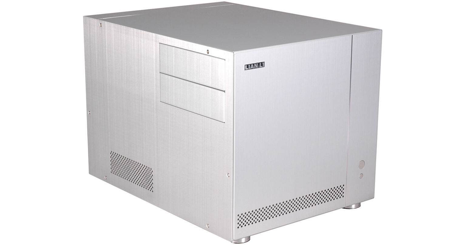 Lian Li PC-V351A HTPC Desktop Case (Silver) PC-V351A B&H Photo