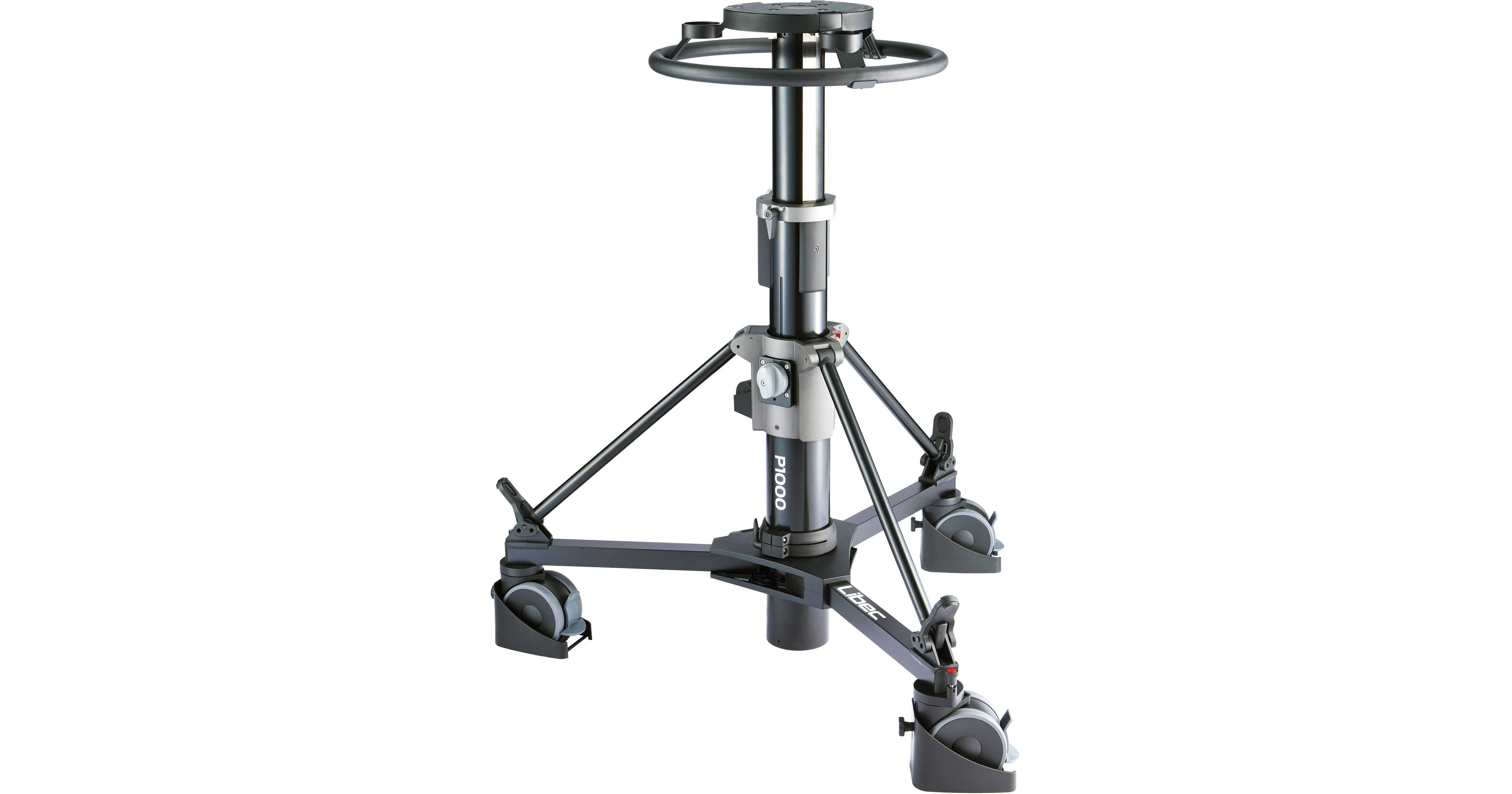 Libec P1000 150mm Flat Base Pedestal System P1000 B&H Photo Video