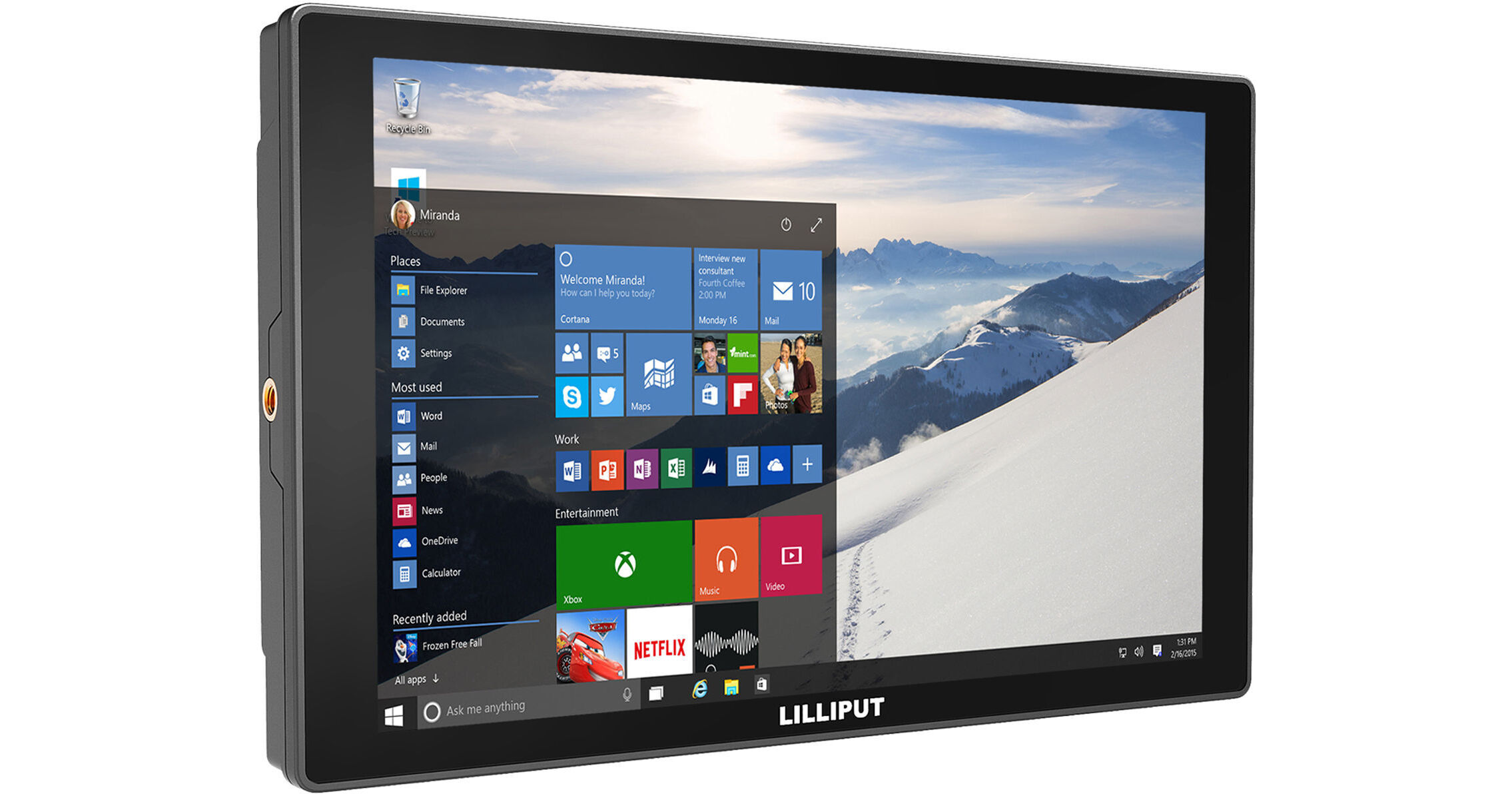 Lilliput FA1016-NP/C/T 10.1