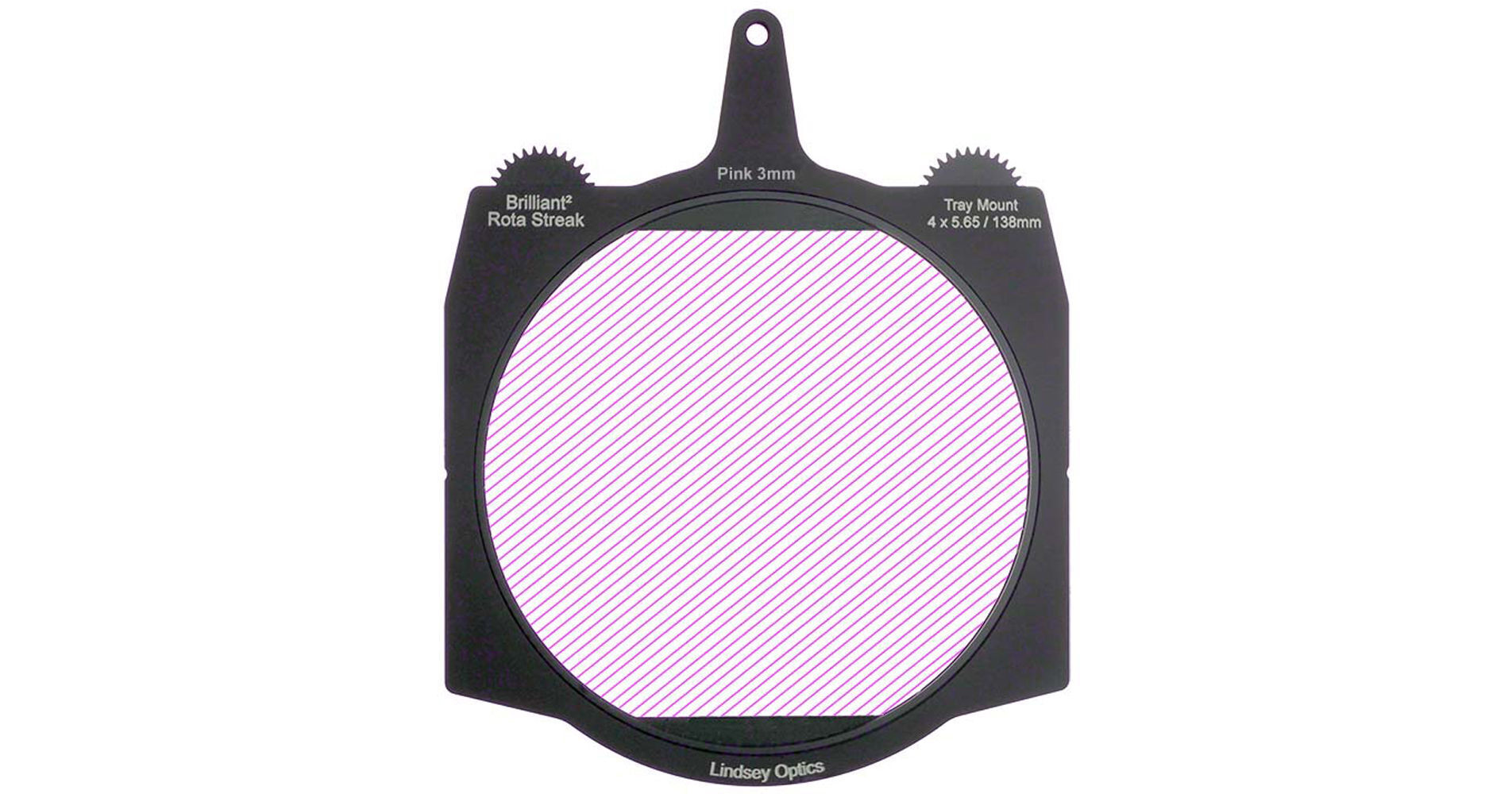 Filtre Gros Plan Lindsey Optics 4x5.65" +1/4 Dioptre - Monture Plateau Brillant (Occasion)