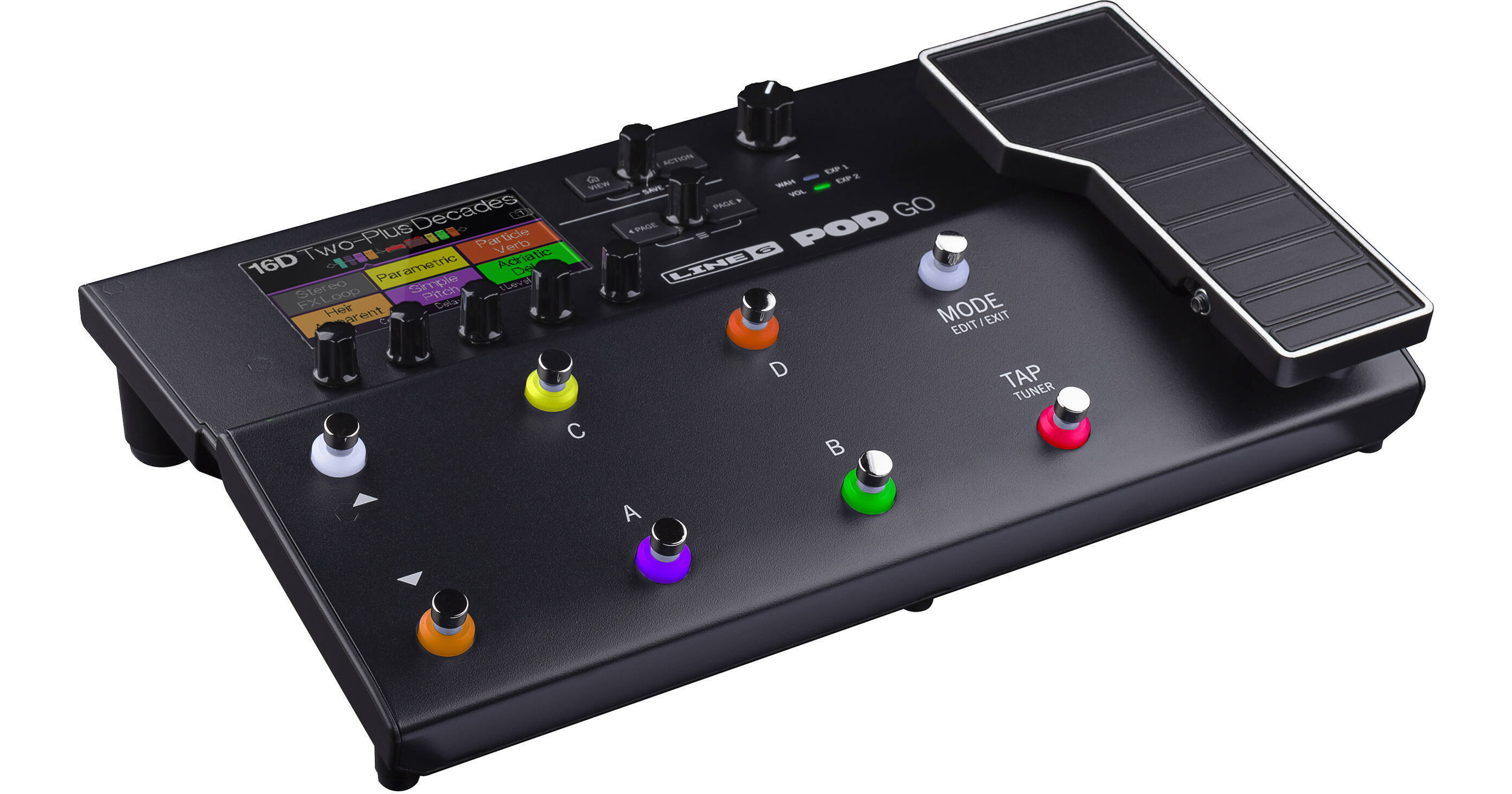 Pod Line Six Line 6 POD Go Amplifier and Multi-FX Processor Pedal POD GO B&H