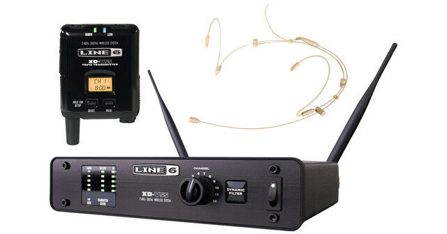 Line 6 XD-V55HS Digital Wireless Headset System (Tan)