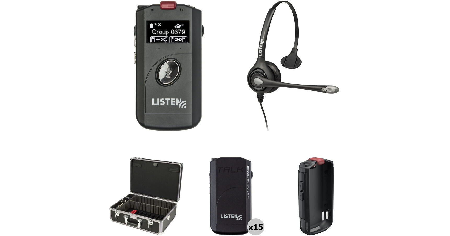 Listentech Listen Technologies ListenTALK Transceiver Kit LK1A0K B&H Photo