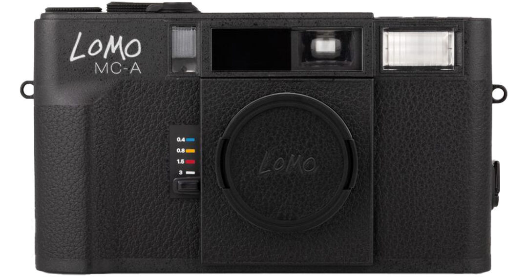 Lomography Lomo MC-A 35mm Film Camera (Black) LP700BLACK B&H