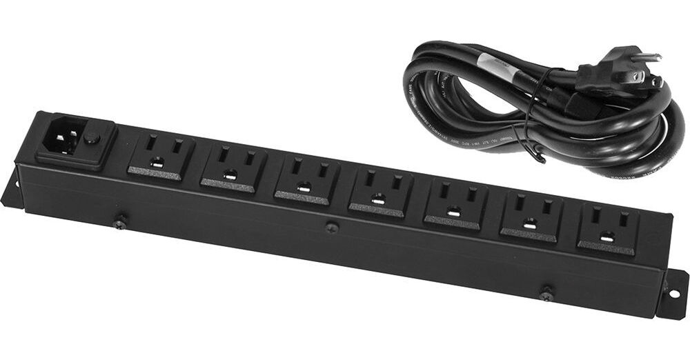 トランス 24V 250VA 7個セット Lowell Manufacturing ACS-1507 7-Outlet Power Strip ACS-1507 B&H