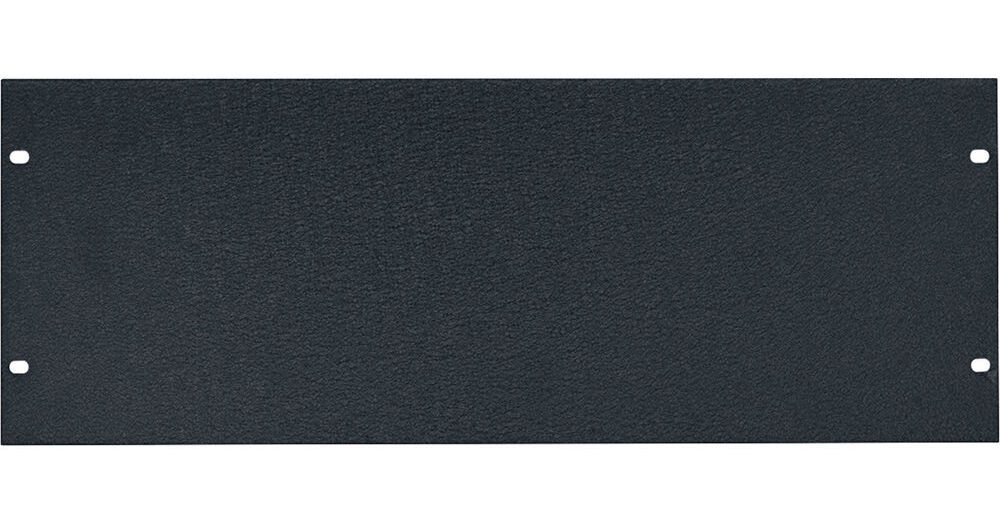 Lowell Manufacturing Rack Panel-Blank-4U, 1/8In Flat AFP-4 B&H